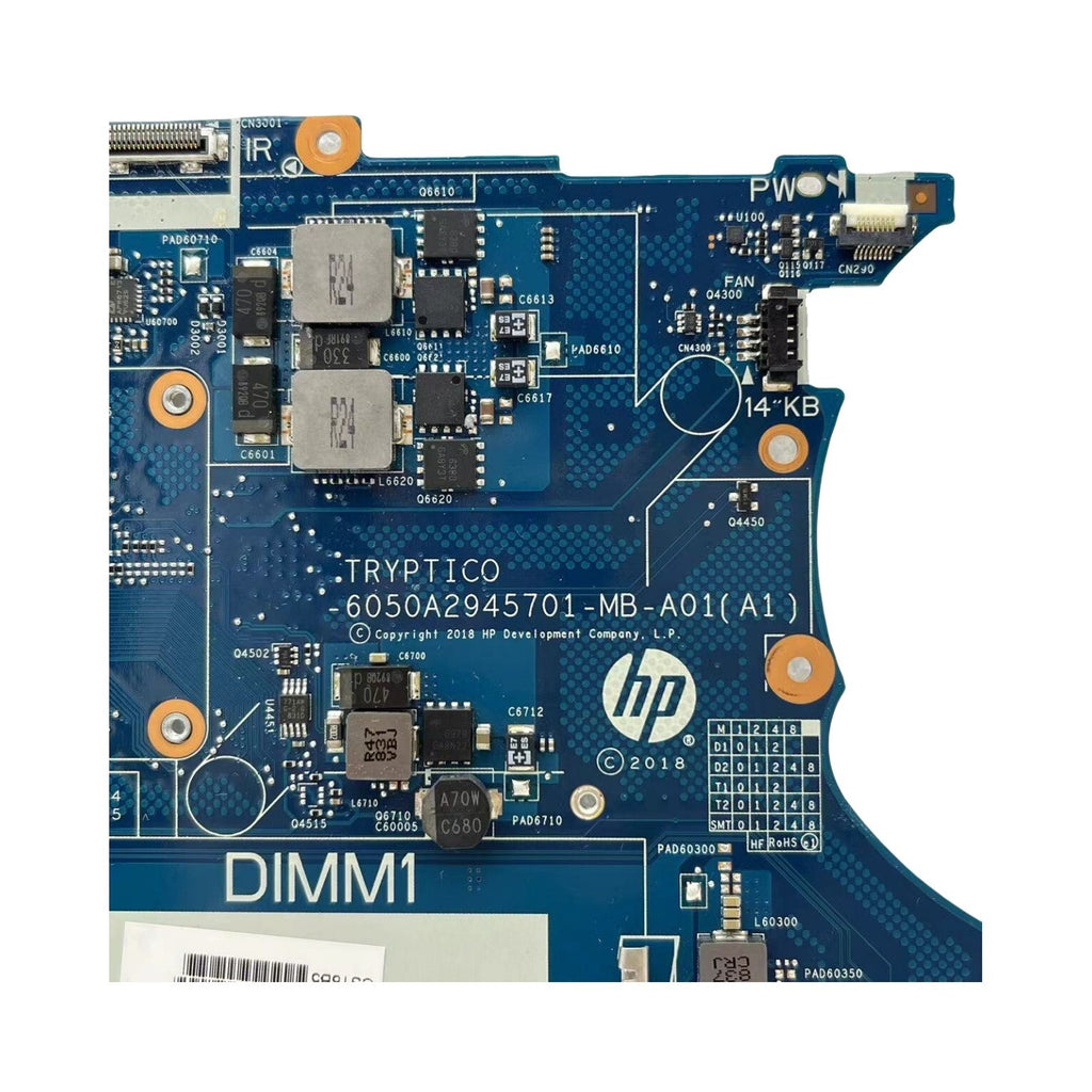 HP Elitebook 745 G5 Motherboard 6050A2945701 with Ryzen 5 PRO 2500 CPU L21937-601 - Bighao-Era Laptop part