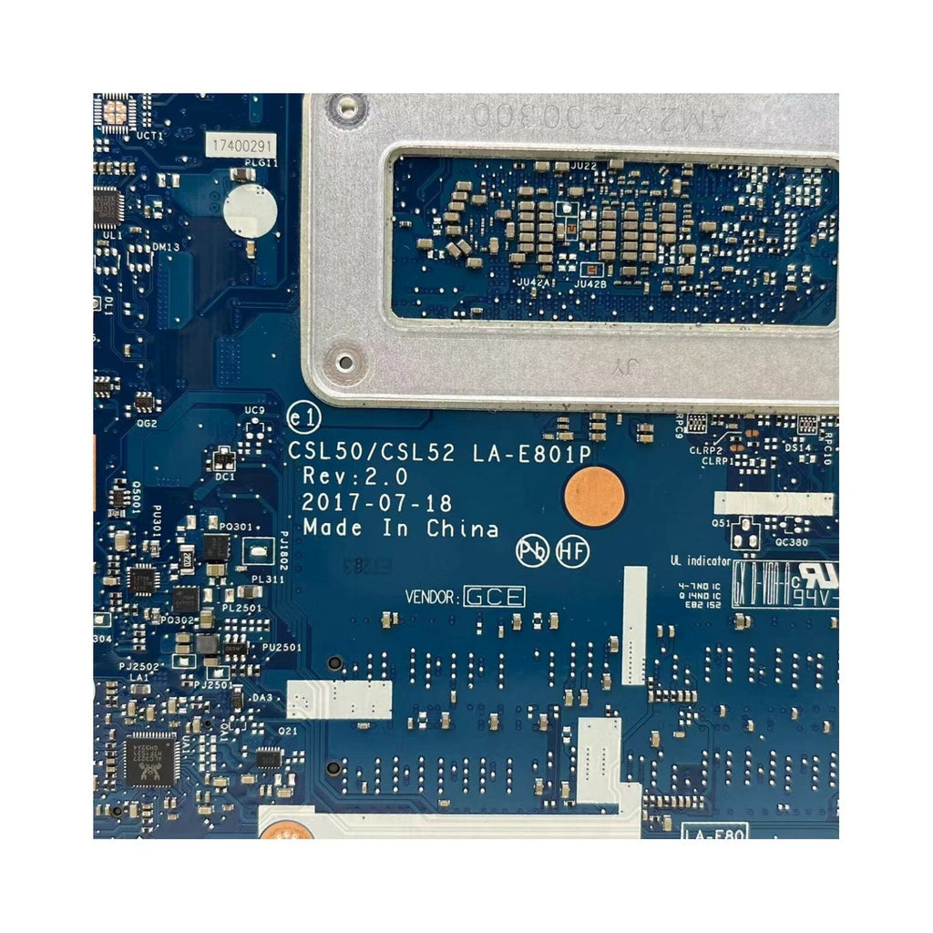 For HP Pavilion 15-BS Laptop Motherboard LA-E801P 924751-601 With i5-7200U CPU - Bighao-Era Laptop part