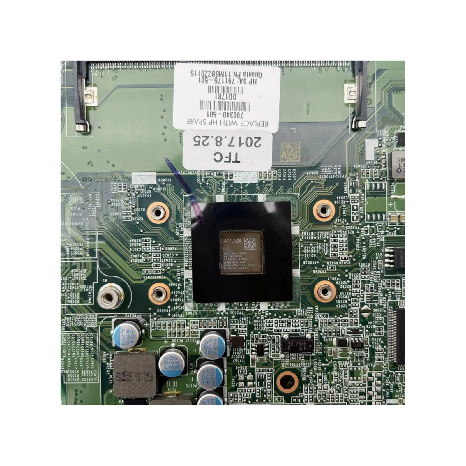 HP Pavilion 15-F Laptop Motherboard DA0U99MB6C0 Compatible with E1-6010 CPU 790340-501/001 - Bighao-Era Laptop part