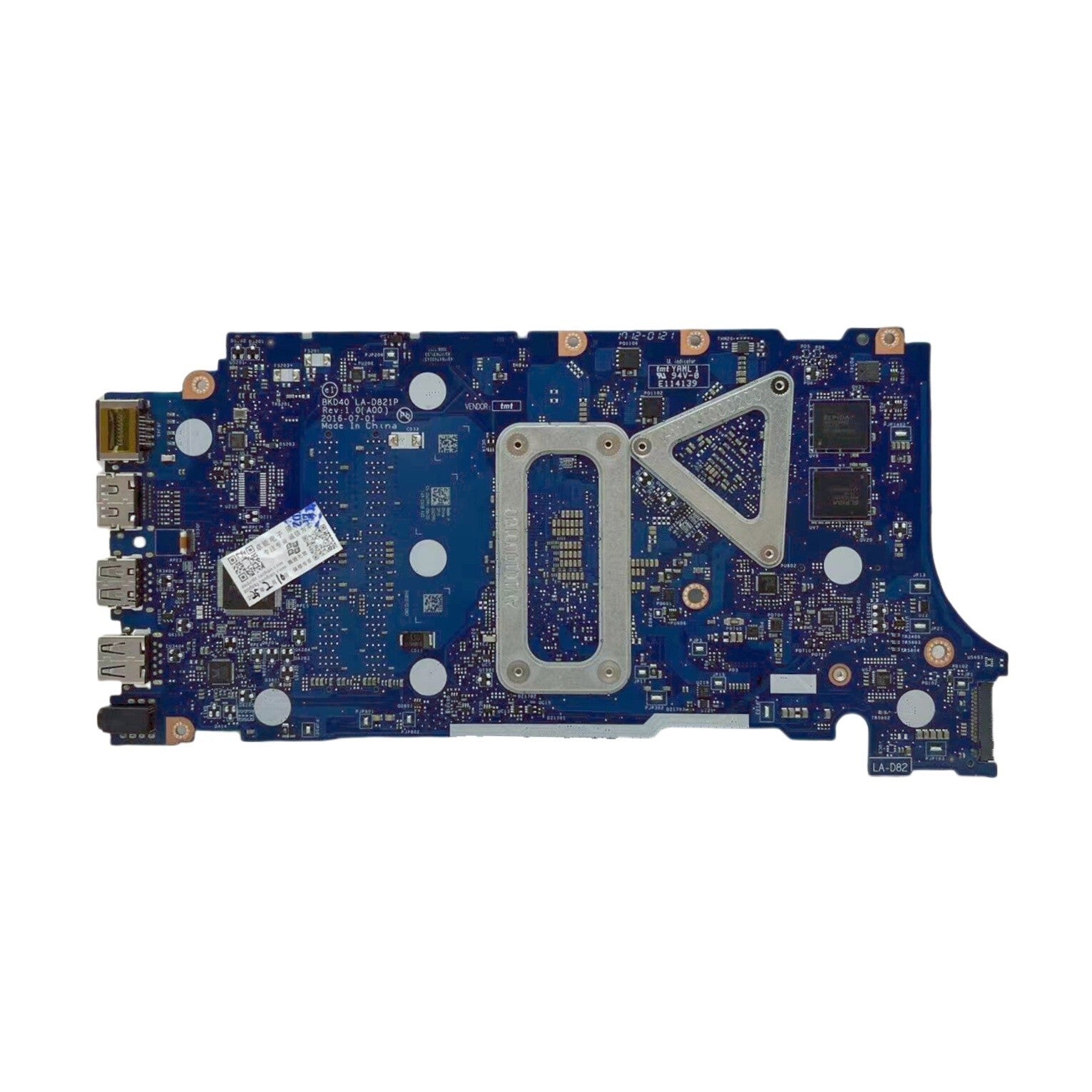 LA-D821P For DELL Inspiron 7460 7560 Motherboard 940MX 2G GPU i5-7200U 05CPRV - Bighao-Era Laptop part