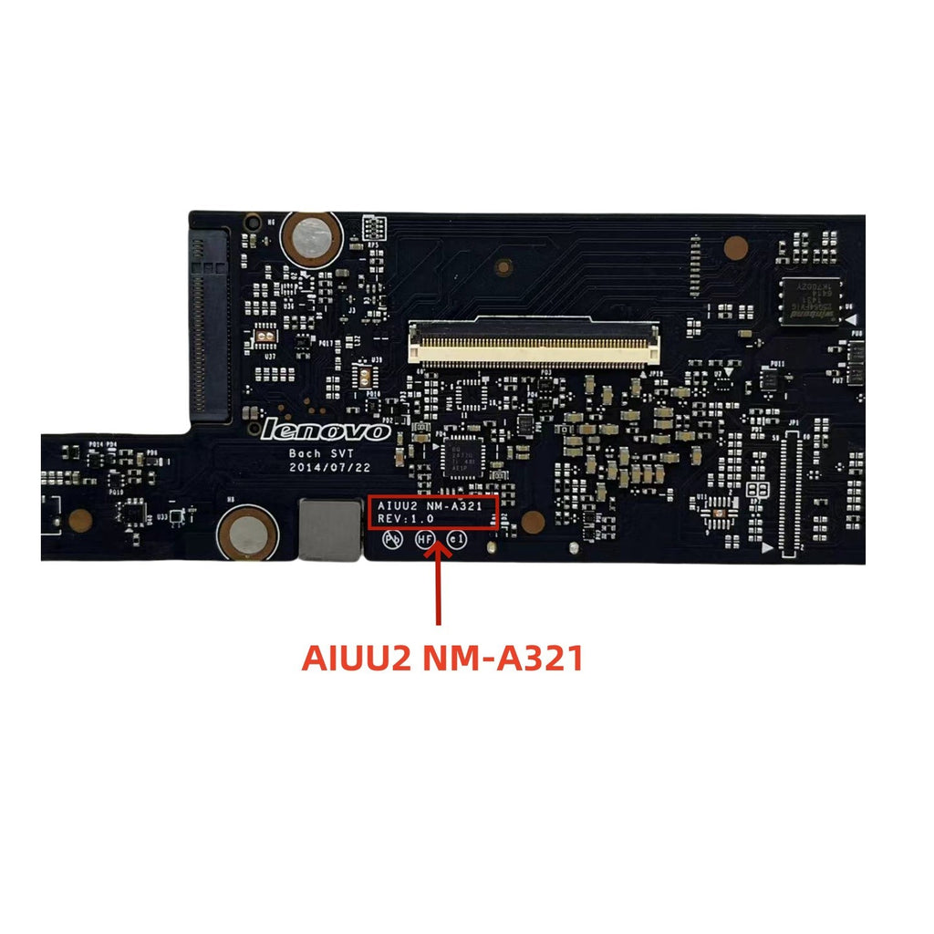 5B20G97356 Lenovo Yoga 3 Pro 1370 Motherboard with M-5Y70 CPU and 8GB AIUU2 NM-A321 - Bighao-Era Laptop part