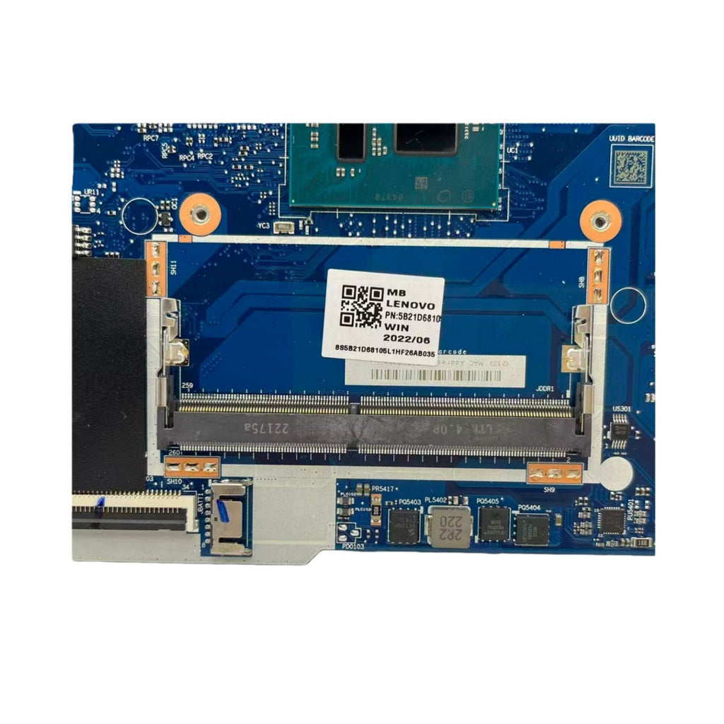5B21D68105 Lenovo Ideapad 1 15IJL7 Laptop Motherboard Pentium N6000-CPU NM-E051 - Bighao-Era Laptop part
