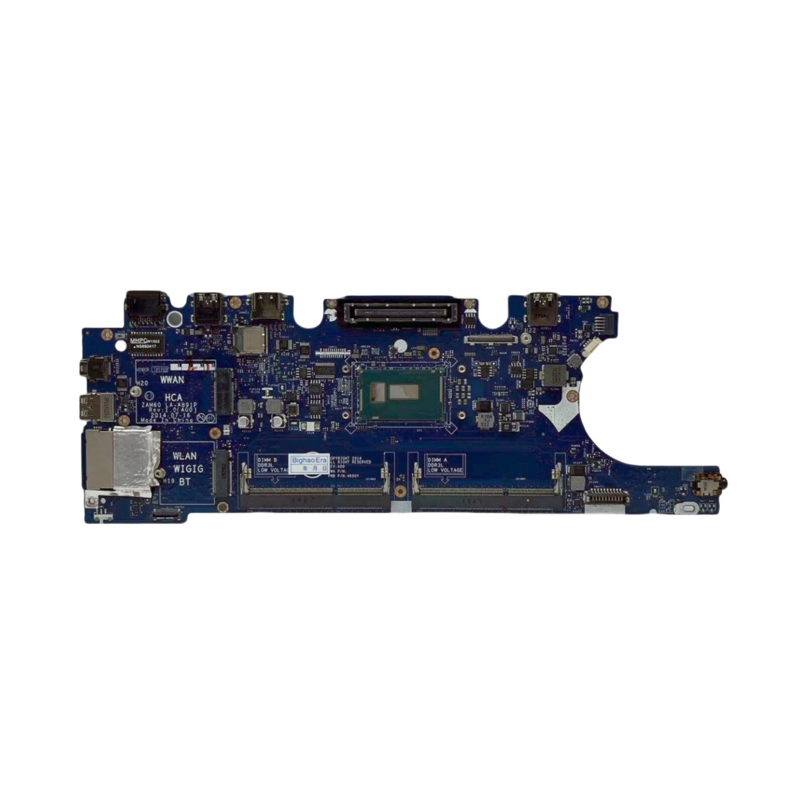 For DELL Latitude 5250 E5250 Laptop Motherboard LA-A891P 07WRRW i5-5300U CPU - Bighao-Era Laptop part