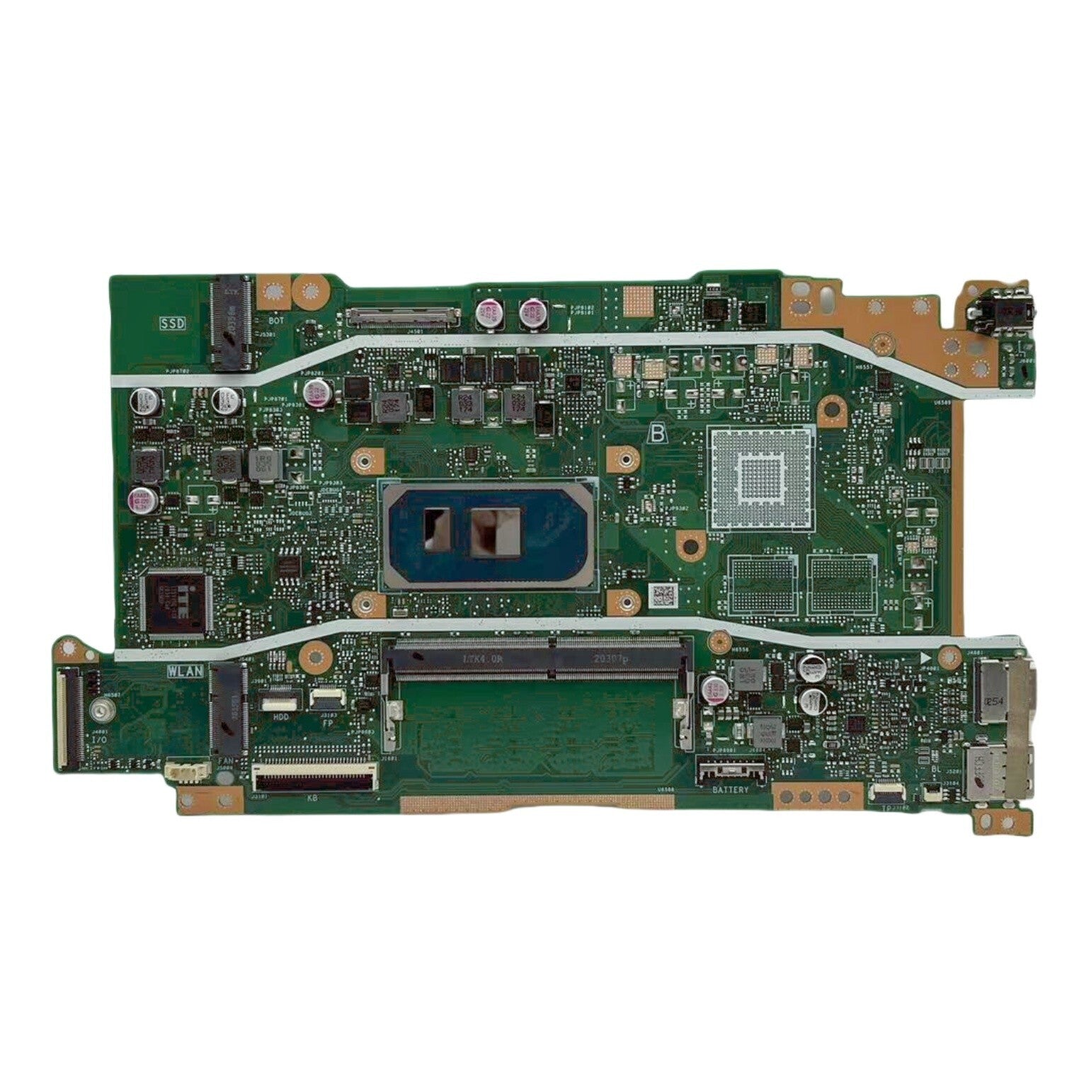 For ASUS X509JA Mainboard With Core i3-1005G1 CPU 4GB RAM Laptop Motherboard - Bighao-Era Laptop part