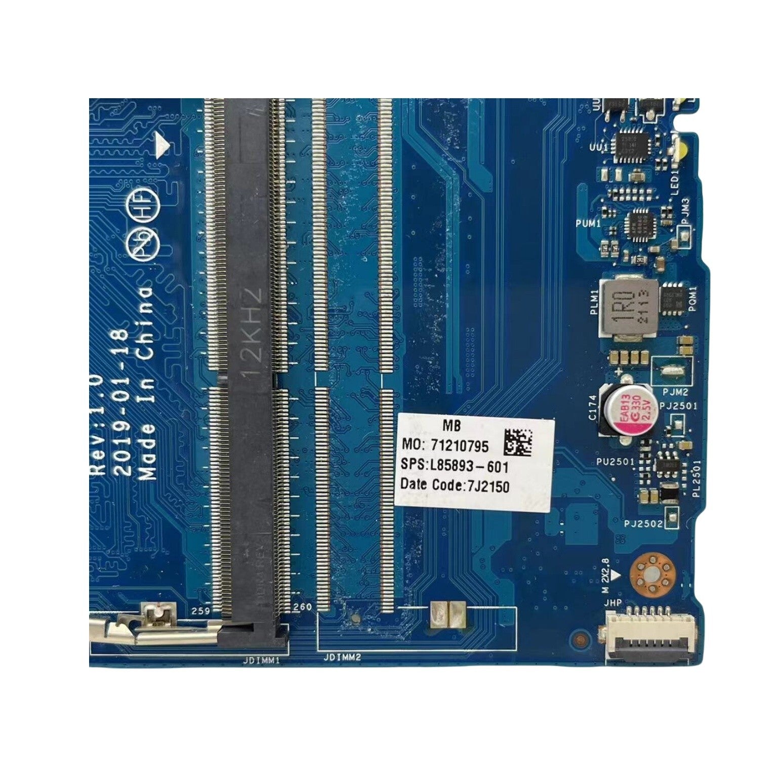 HP Pavilion 15 Motherboard LA-H325P FPW50 L85893-601 for 15-DW 15-DU Pentium N5030 - Bighao-Era Laptop part