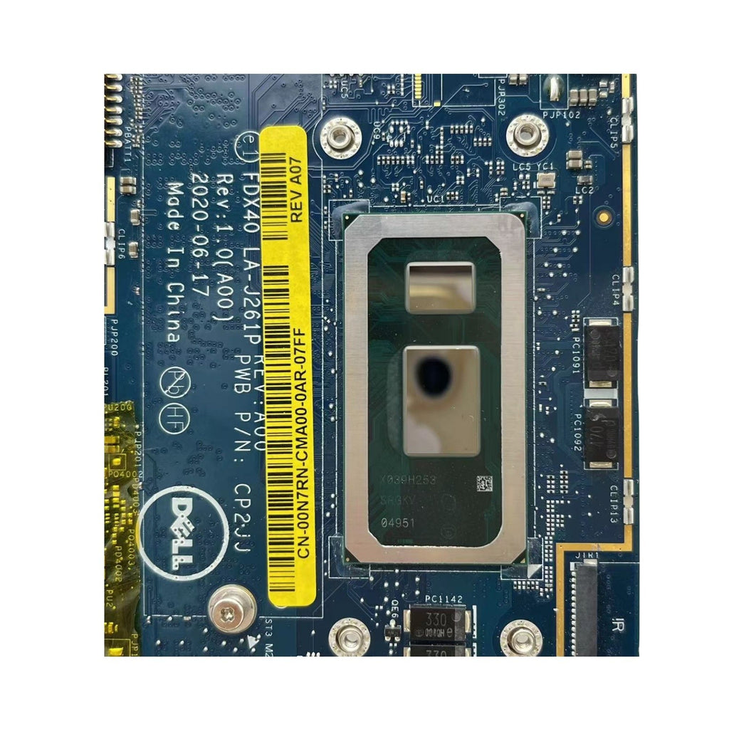 FDX40 LA-J261P For Dell Latitude 7310 7410 Laptop Motherboard i5 i7 CPU 16GB-RAM - Bighao-Era Laptop part