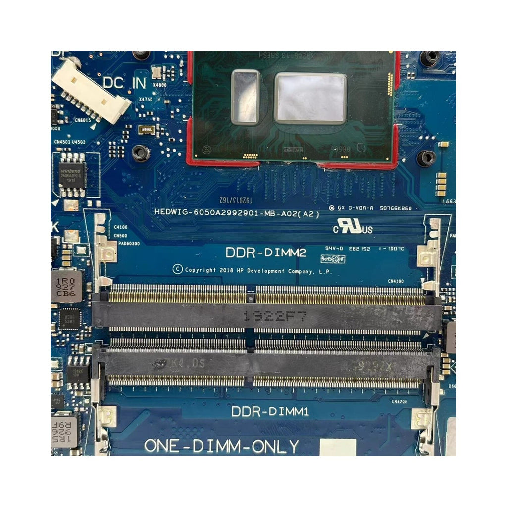 6050A2992901 For HP 14-CF Laptop Motherboard Pentium 4417U CPU UMA L51274-601 - Bighao-Era Laptop part