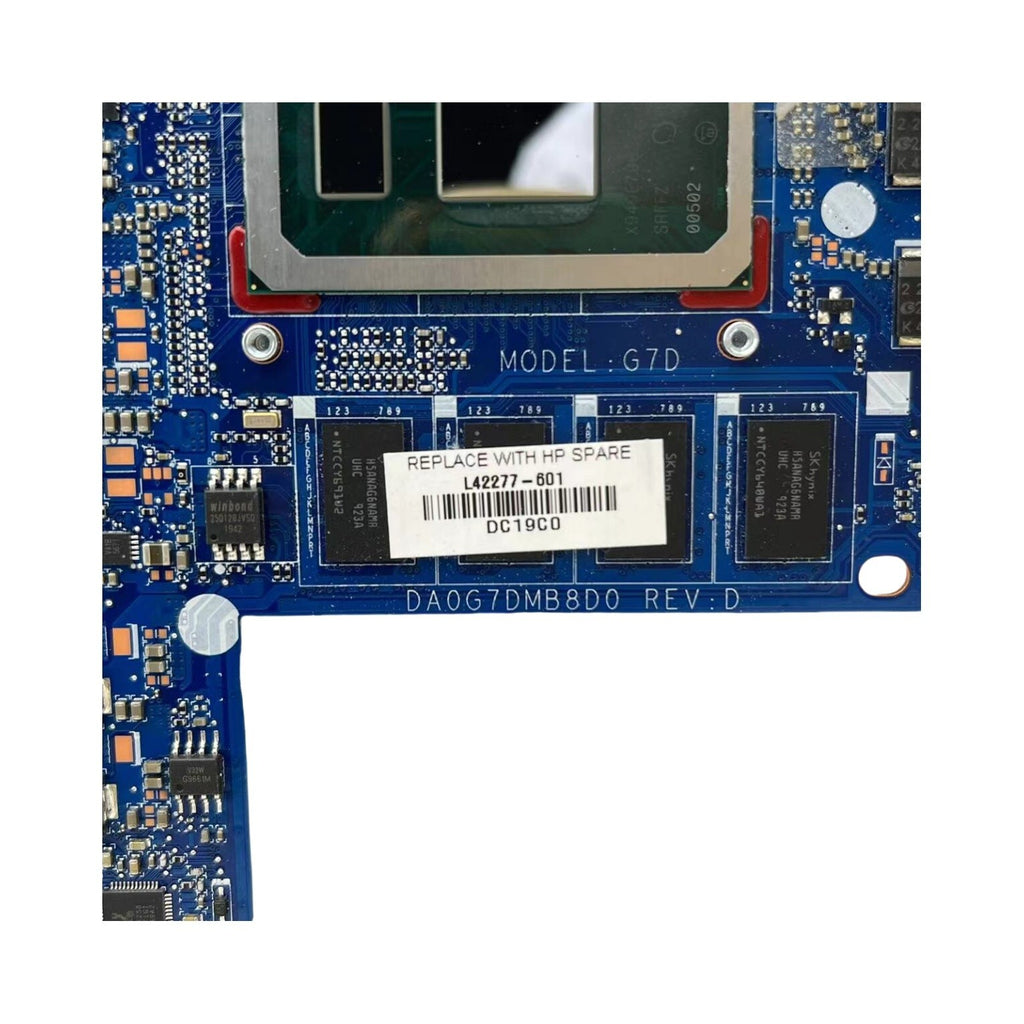 HP Spectre 13-AN Motherboard DA0G7DMB8D0 L42277-601 Core i3-8145U 8GB RAM - Bighao-Era Laptop part