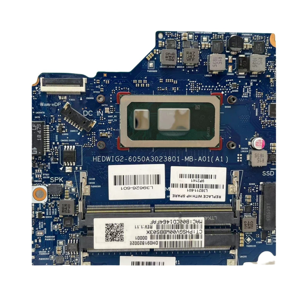 HP 14-CF i7 Motherboard 6050A3023801 with i7-8565U R7 M440 2GB GPU L38211-601 - Bighao-Era Laptop part