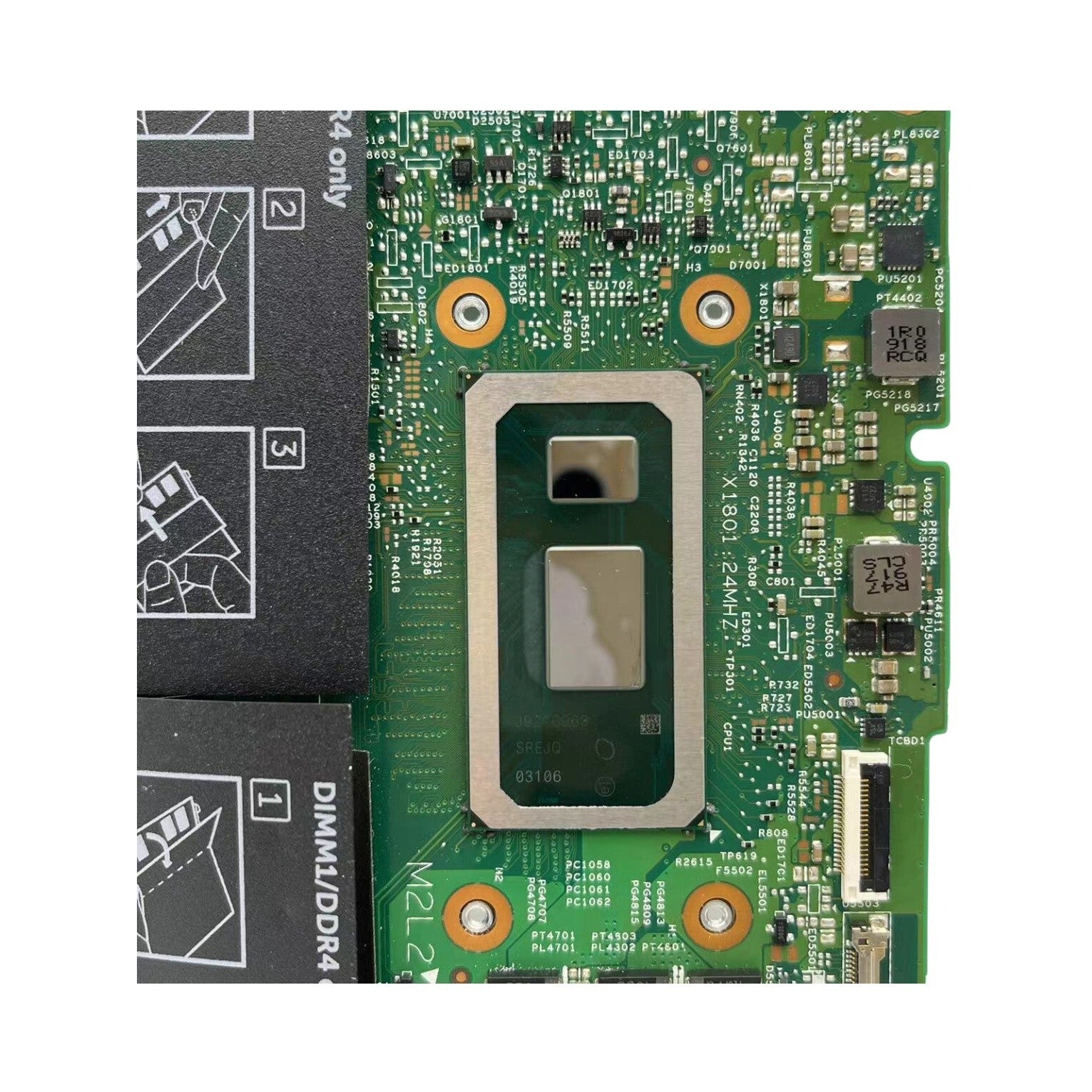18706-1 For Dell Inspiron 15 7586 Laptop Motherboard 0K2X16 With i5-8265U CPU - Bighao-Era Laptop part