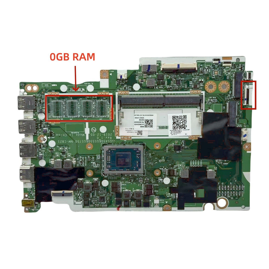 5B20S44478 Lenovo Ideapad 15ADA05 Motherboard NM-C821 with Athlon 3020U CPU - Bighao-Era Laptop part