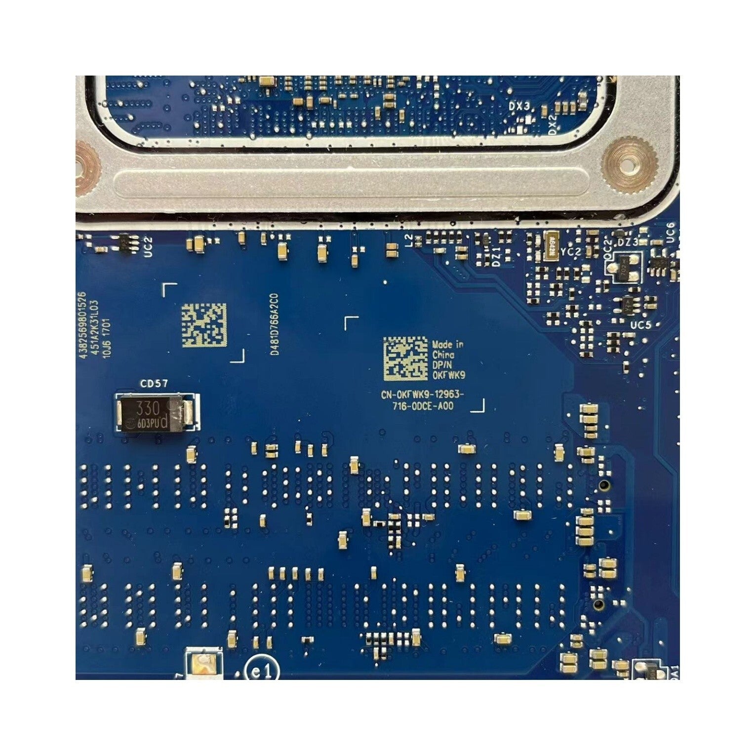 LA-D801P 0KFWK9 For Dell Inspiron 5567 Laptop Motherboard i7-7500U R7 M445 4G - Bighao-Era Laptop part