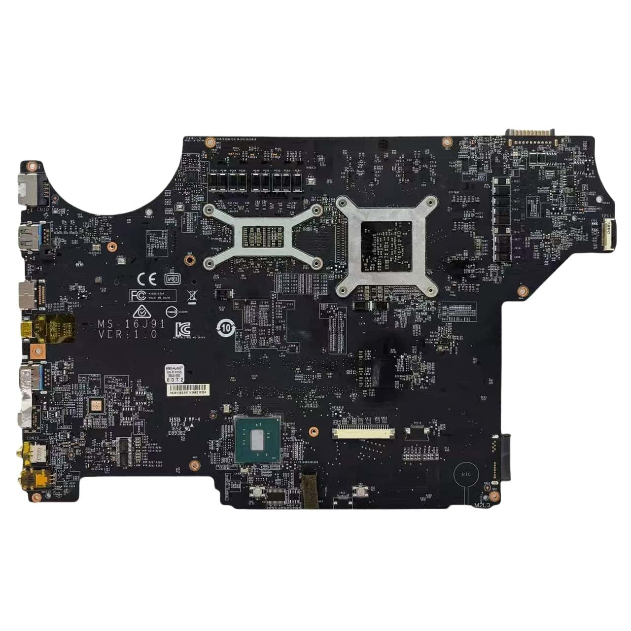 MSI GL62m 7RD Motherboard MS-16J91 with i5-7300HQ CPU and RTX1050 2GB Graphics - Bighao-Era Laptop part