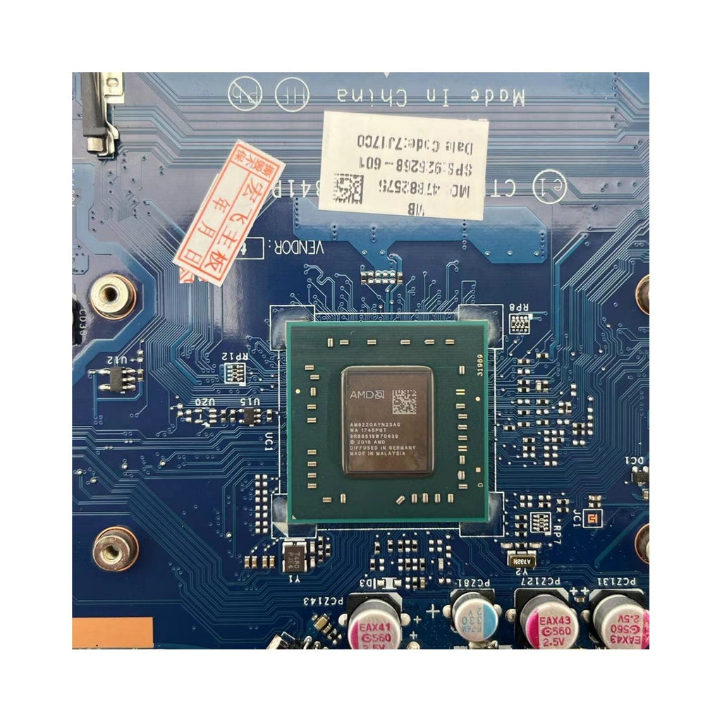 HP Pavilion 255 G6 Motherboard LA-E841P with A6-9220 CPU 926268-601 - Bighao-Era Laptop part