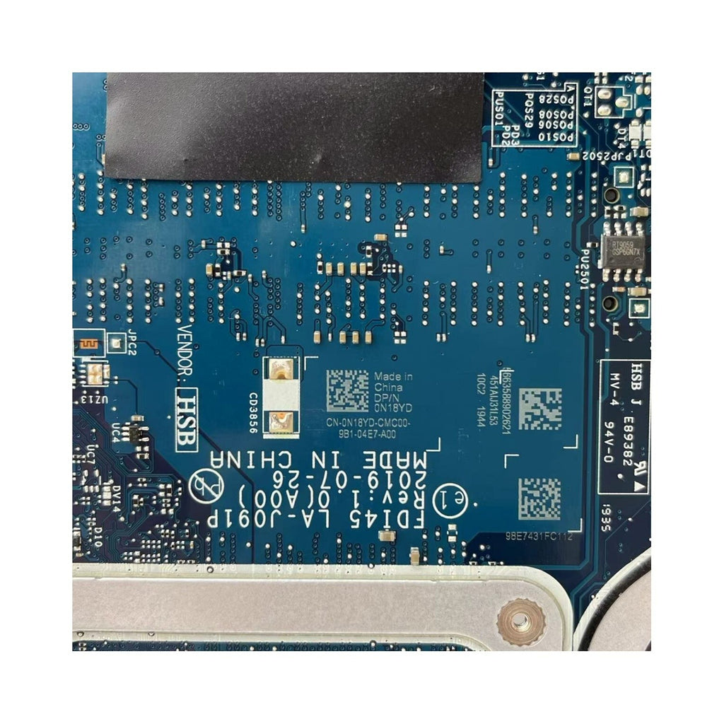 Dell Inspiron 3593 Motherboard LA-J091P i7-1065G7 MX230 2G Replacement - Bighao-Era Laptop part