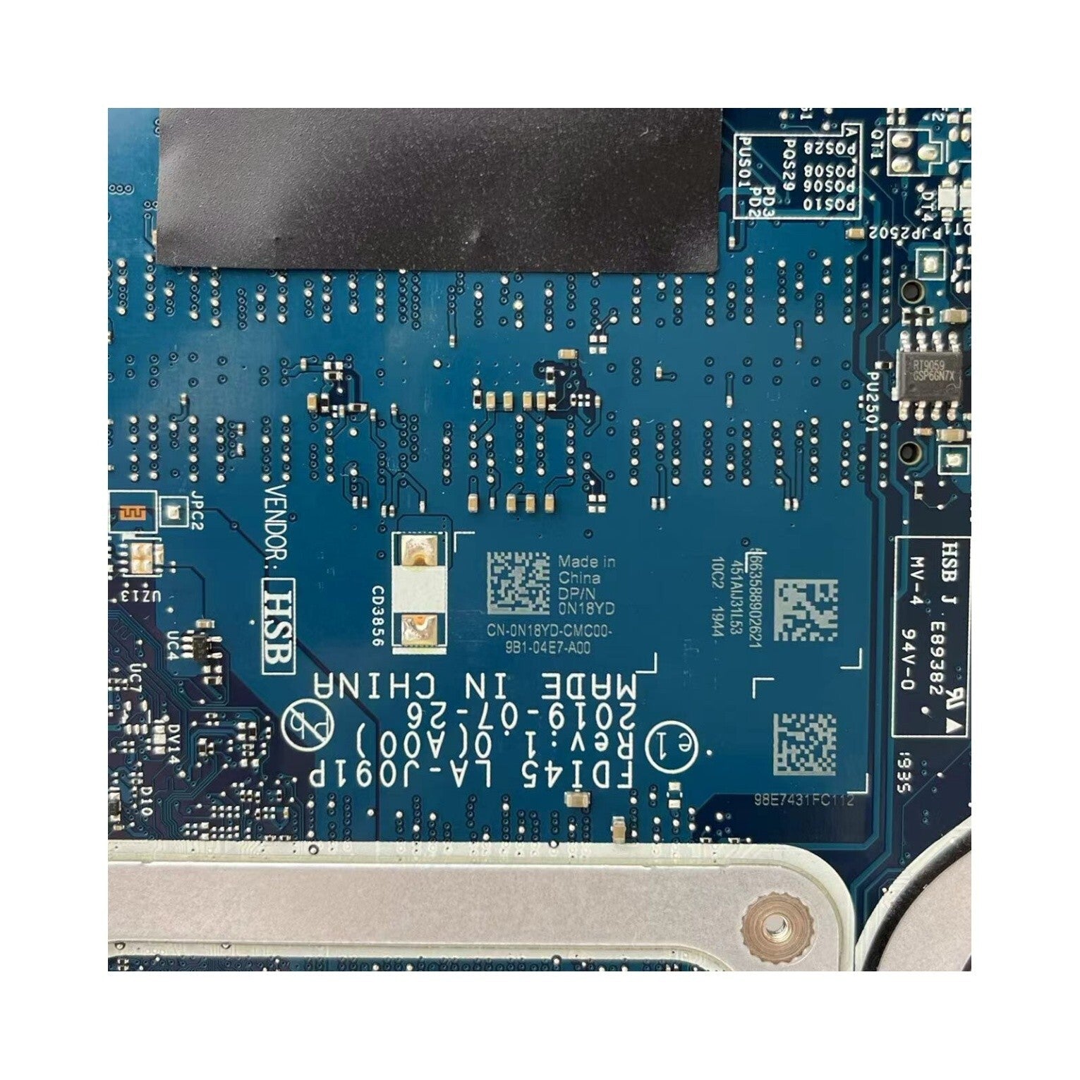 Dell Inspiron 3593 Motherboard LA-J091P i7-1065G7 MX230 2G Replacement - Bighao-Era Laptop part