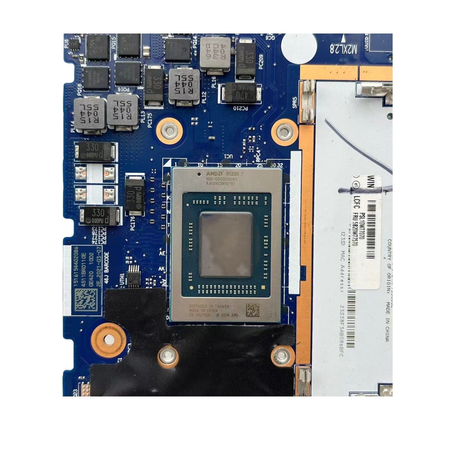 5B20W77570 For Lenovo Thinkpad E14 Gen2 Motherboard UMA R7-4700U 8GB NM-C771 - Bighao-Era Laptop part