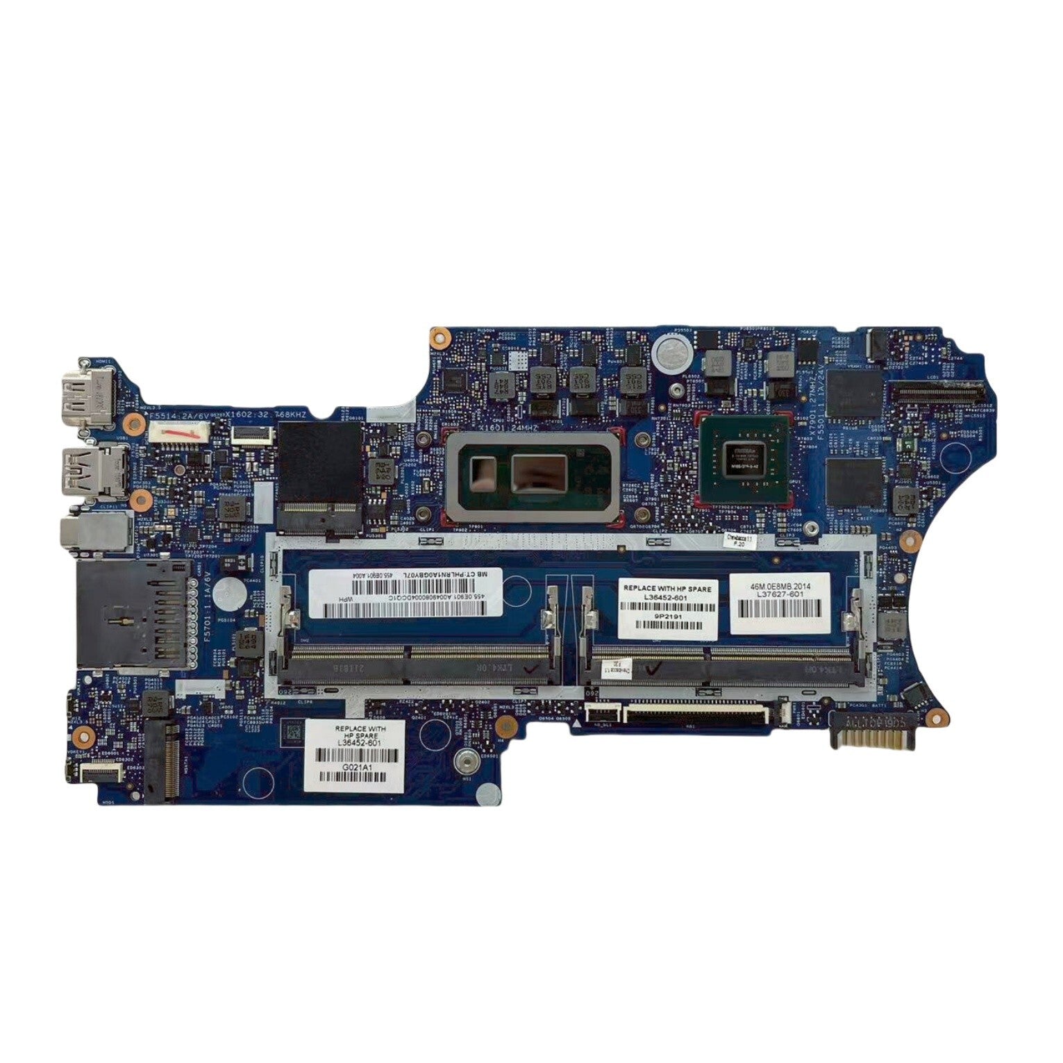HP Pavilion X360 14-CD Motherboard 18737-1 i5-8265U MX130 2G GPU L36452-601 - Bighao-Era Laptop part