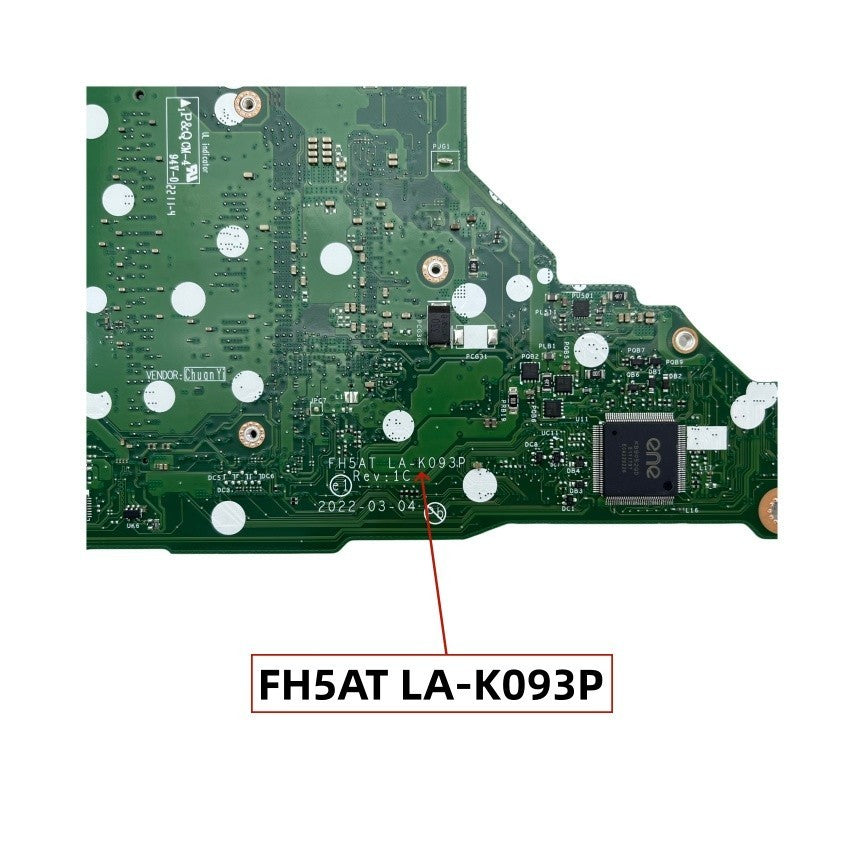 FH5AT LA-K093P Acer Aspire A515-56G Motherboard i7-1165G7 4GB RAM NBA1711005 - Bighao-Era Laptop part