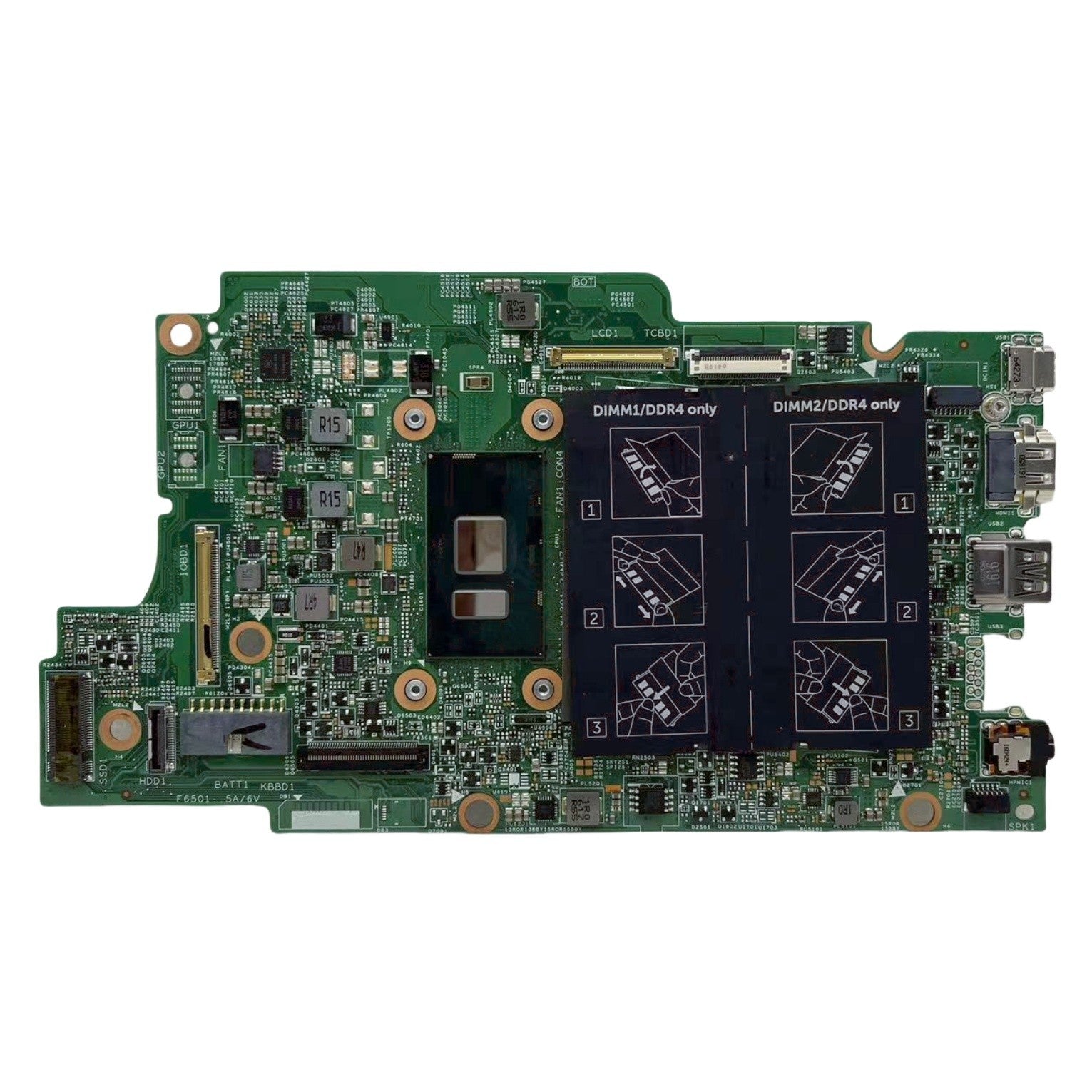 08DX5J Dell Inspiron 13-7369 Motherboard 15264-1 Intel i7-6500U CPU Replacement - Bighao-Era Laptop part