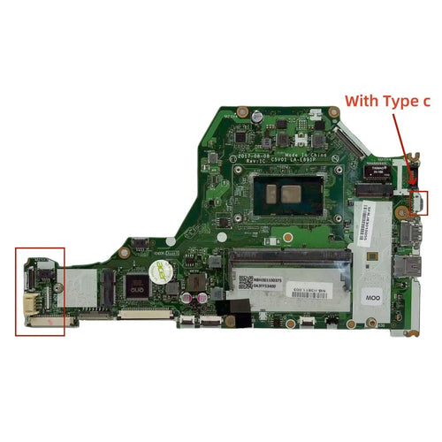 Acer Aspire A515-51 Motherboard LA-E891P i3-6006U 4GB RAM NBH3811003 - Bighao-Era Laptop part