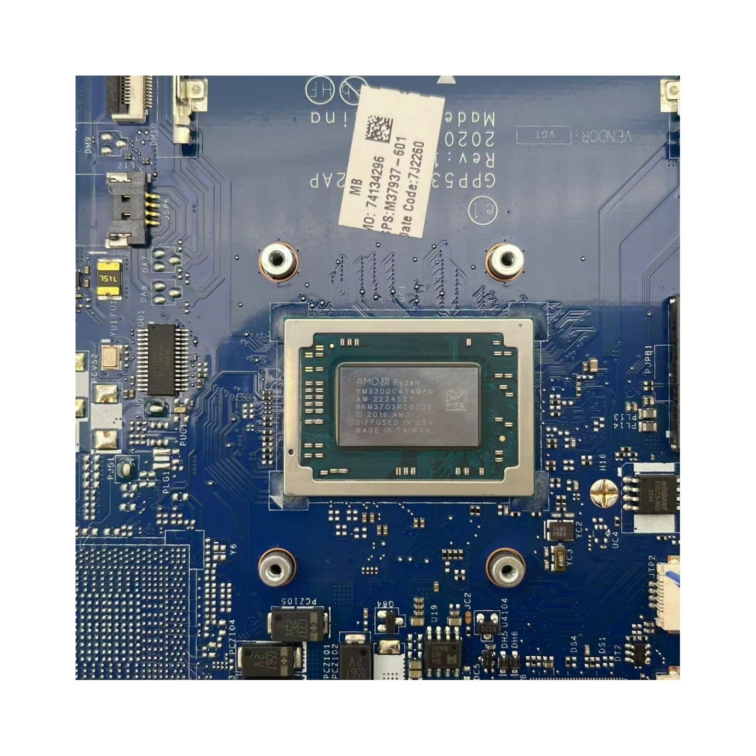 LA-H32AP Motherboard for HP 255 G8 Laptop – M37937-601 with Ryzen 3 3300U CPU UMA - Bighao-Era Laptop part