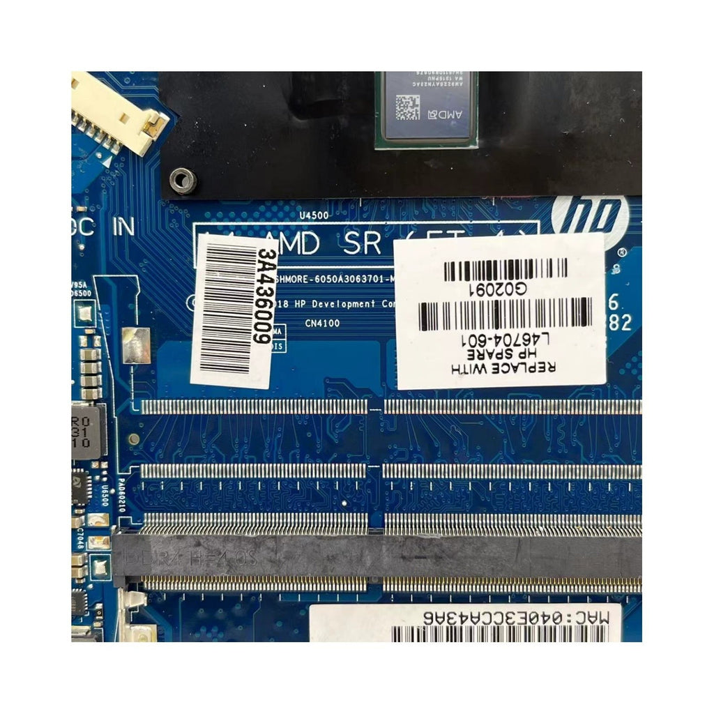HP 14-dk Motherboard 6050A3063701 for HP 14-dk 14s-dk Laptop with A6-9225 CPU - Bighao-Era Laptop part