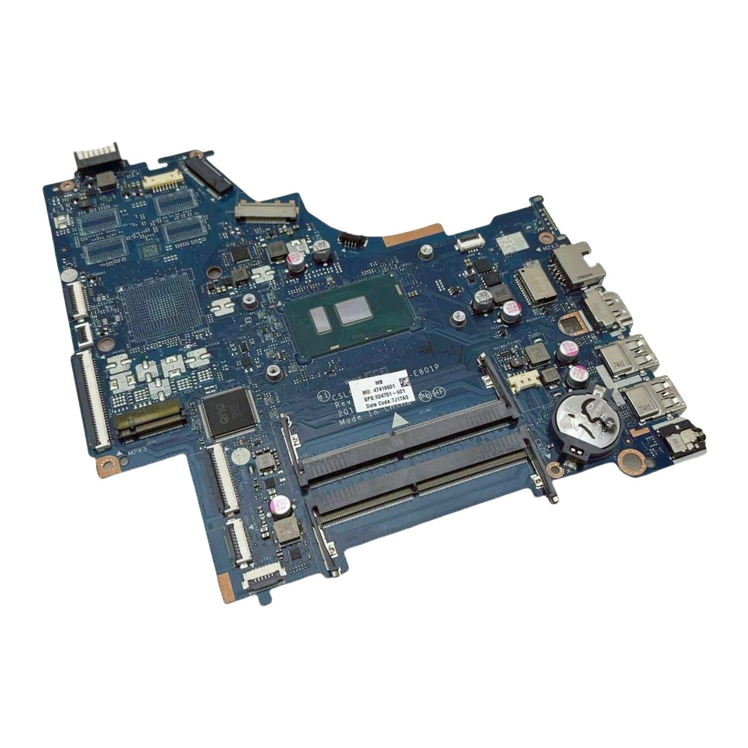 For HP Pavilion 15-BS Laptop Motherboard LA-E801P 924751-601 With i5-7200U CPU - Bighao-Era Laptop part