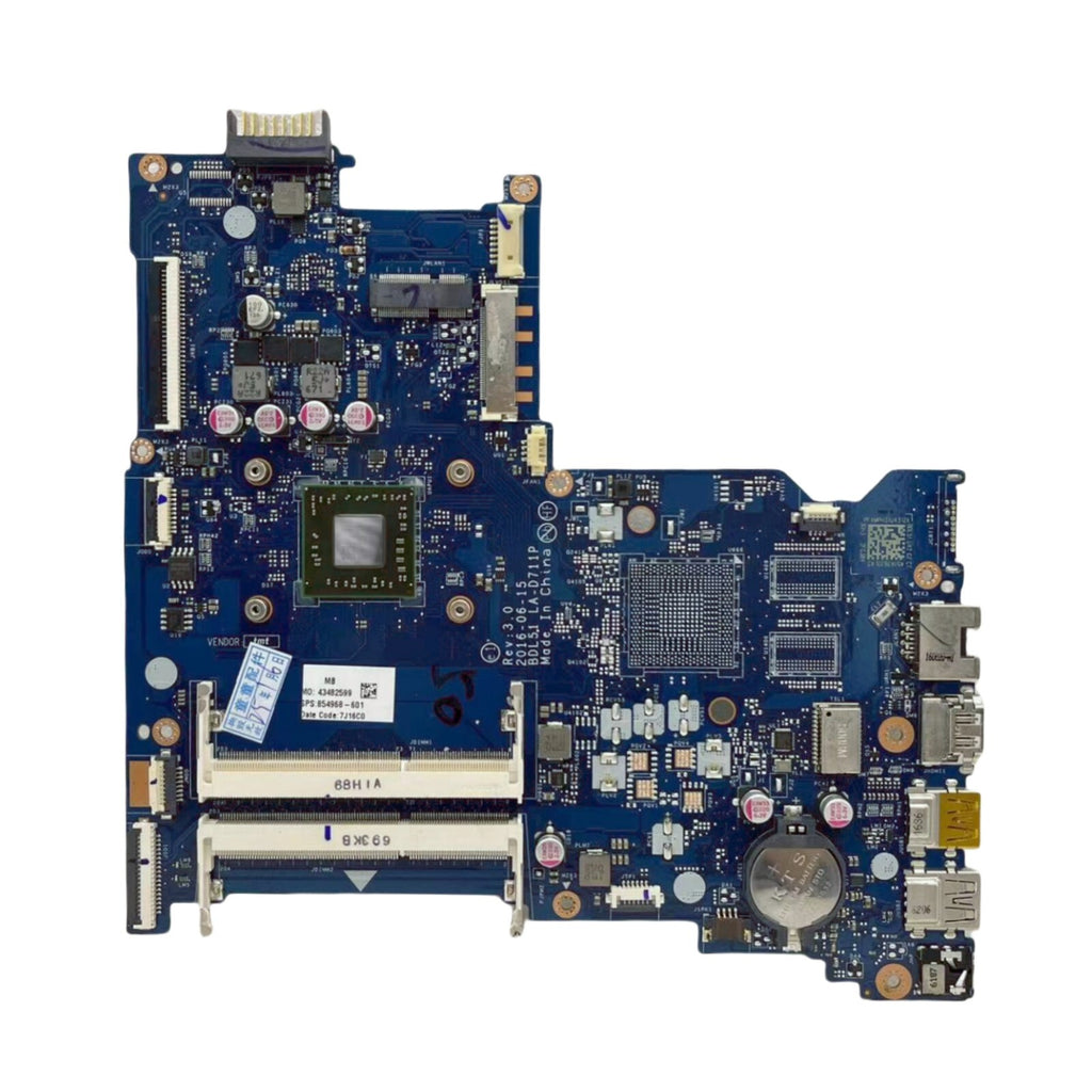 LA-D711P HP Pavilion 15-BA Motherboard with E2-7110 CPU 854968-601 - Bighao-Era Laptop part