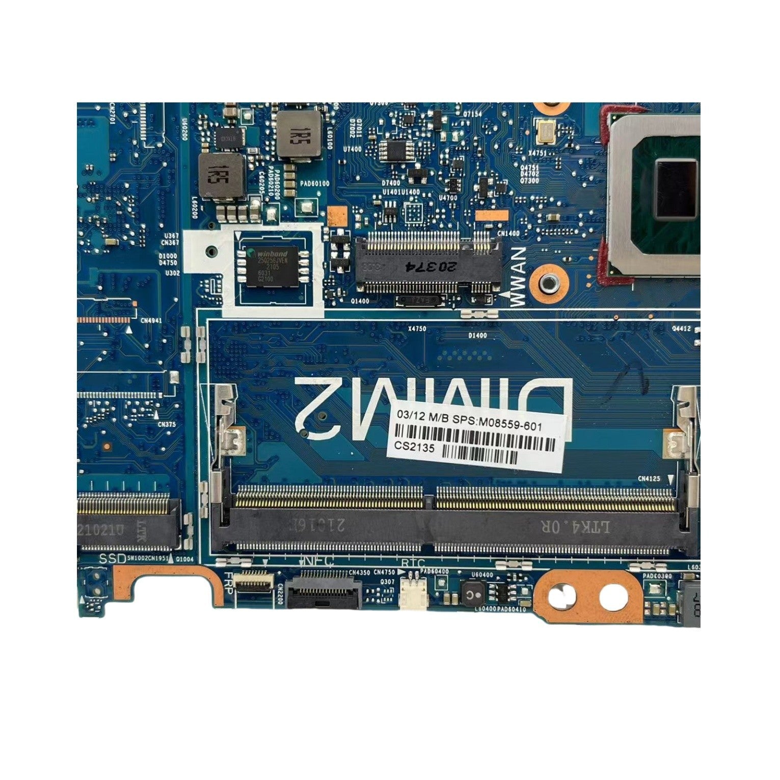 HP EliteBook 830 G7 Motherboard 6050A3136201 for 840 G7 i5-10310U SPS:M08559-601 - Bighao-Era Laptop part
