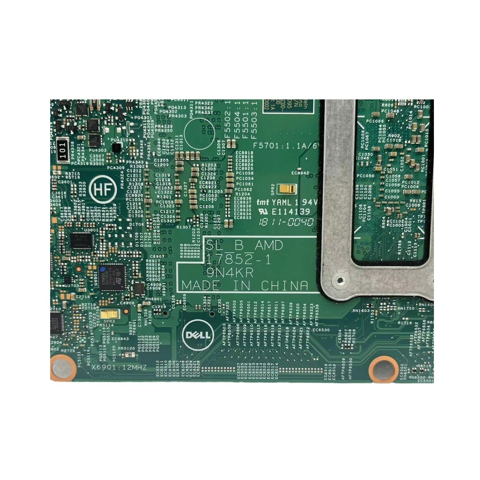 Dell Inspiron 13 7375 Motherboard 17852-1 with Ryzen 5 2500 CPU CN-0K6D95 - Bighao-Era Laptop part