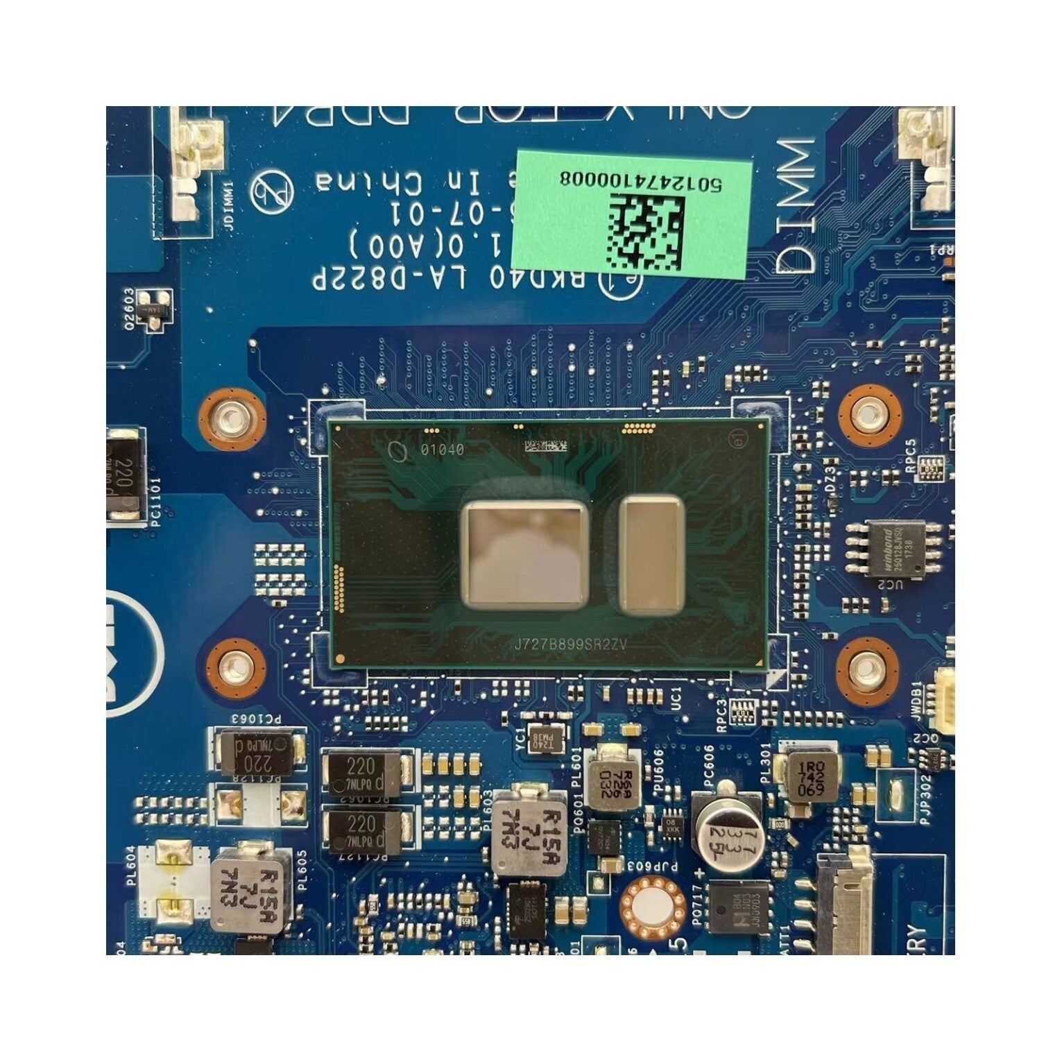 Dell Inspiron 7460 Motherboard LA-D822P with i7-7500U CPU DDR4 029PJX - Bighao-Era Laptop part