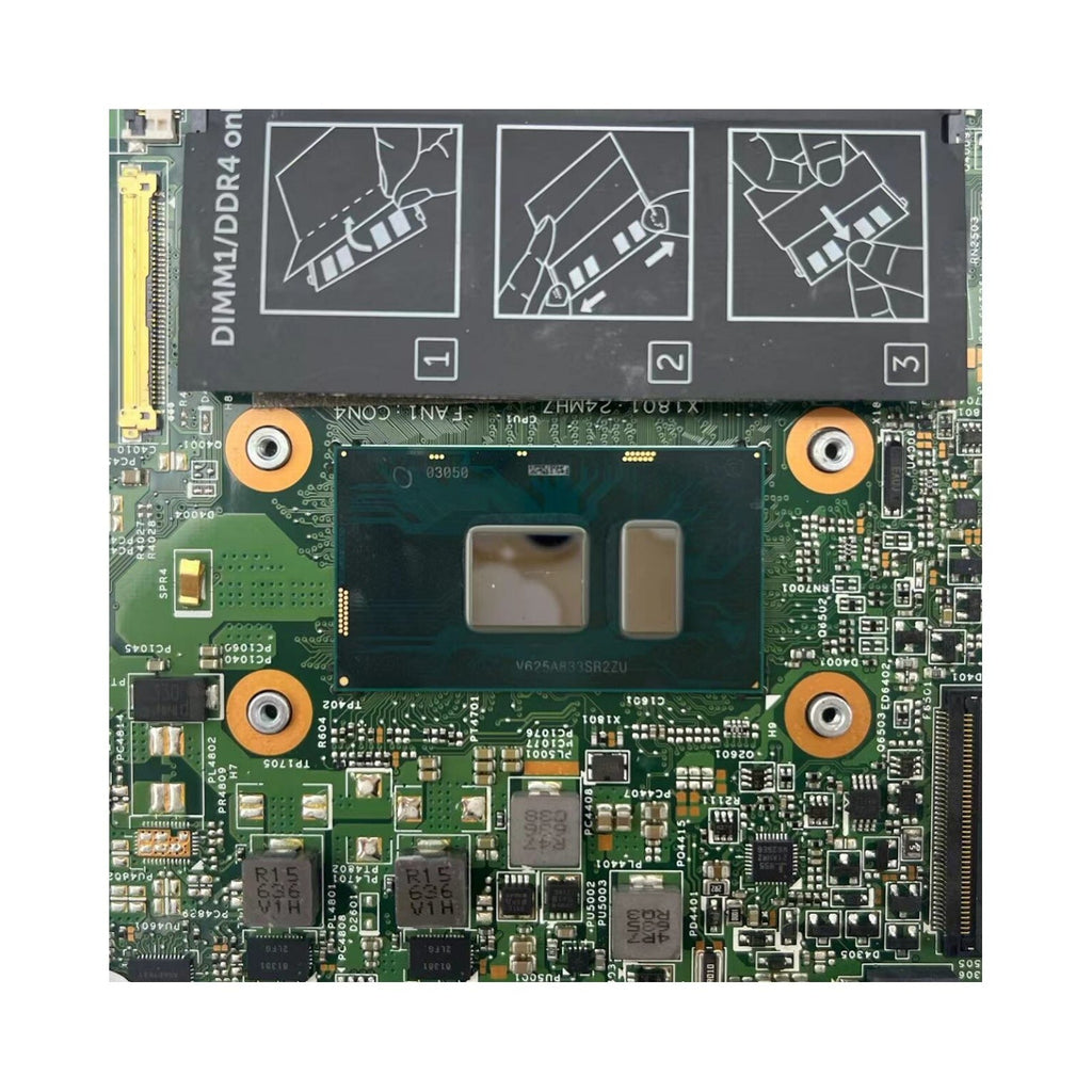 DELL Inspiron 13 7378 Motherboard 15264-1 DDR4 i5-7200U CPU CN-00M56T - Bighao-Era Laptop part
