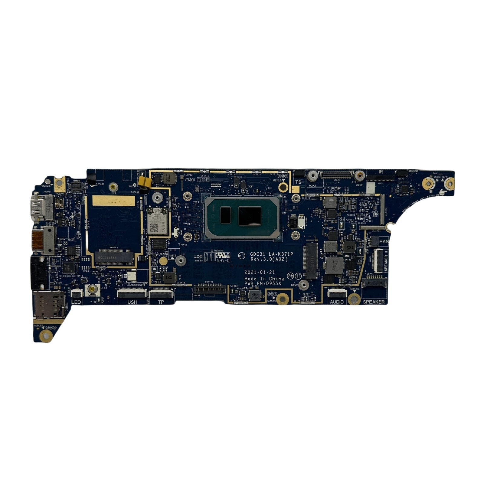 Dell Latitude 7320 Motherboard LA-K371P i7-1185G7 32GB RAM 95TWY 095TWY - Bighao-Era Laptop part