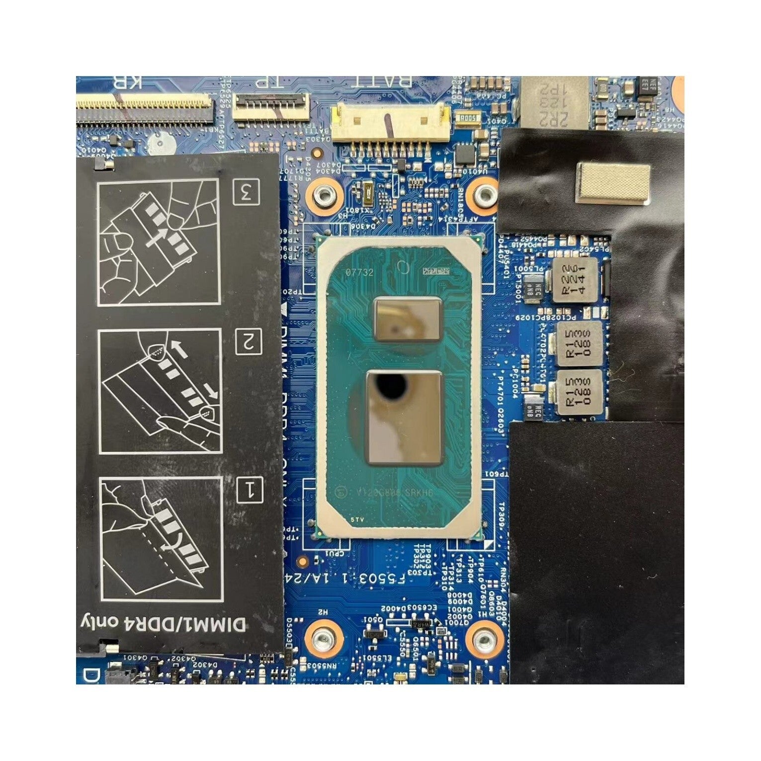 For Dell Inspiron 5410 5418 Laptop motherboard With i5-1130H CPU 203067-1 0KX55F - Bighao-Era Laptop part