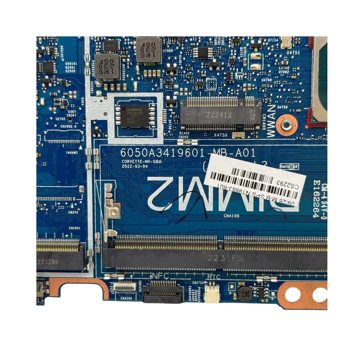 6050A3419601 For HP EliteBook 840 G8 Laptop Motherboard UMA i5-1145G7 N19883-601 - Bighao-Era Laptop part