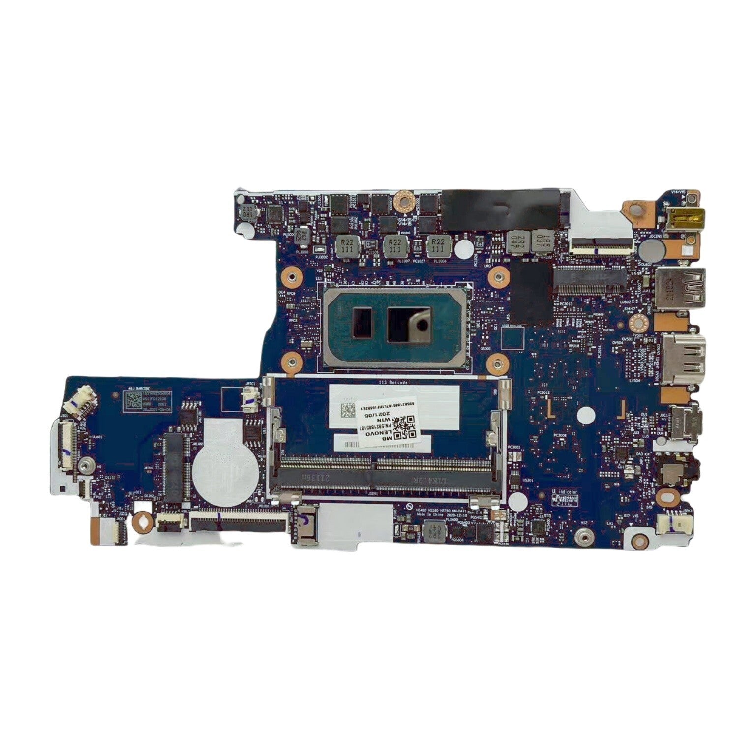 NM-D471 Lenovo Ideapad 3-15ITL6 Motherboard for 4GB/8GB RAM and 7505U/i5 CPU - Bighao-Era Laptop part