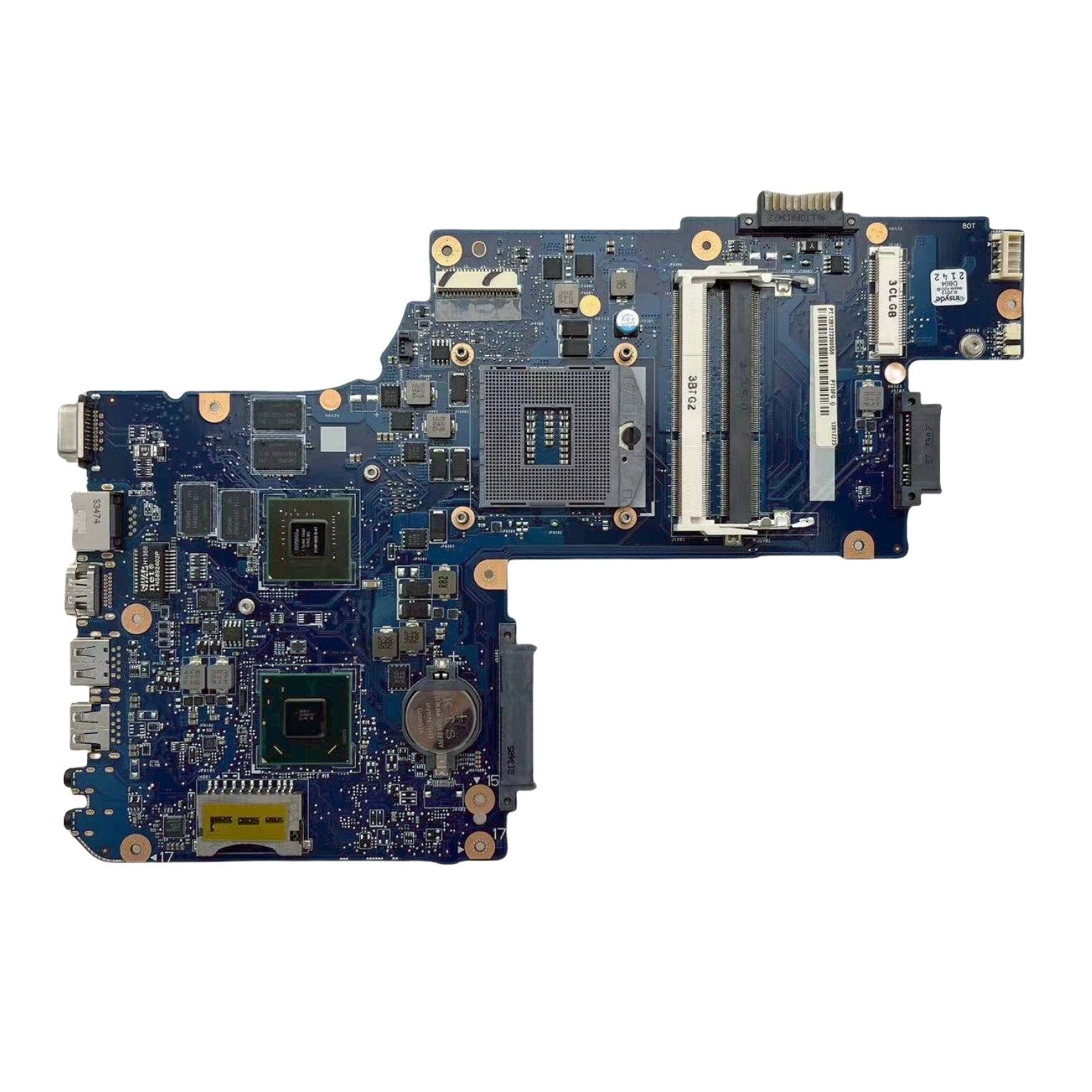 PT10FG DSC MB For Toshiba Satellite C50-A Motherboard HM76 GT740M 2G H000061980 - Bighao-Era Laptop part