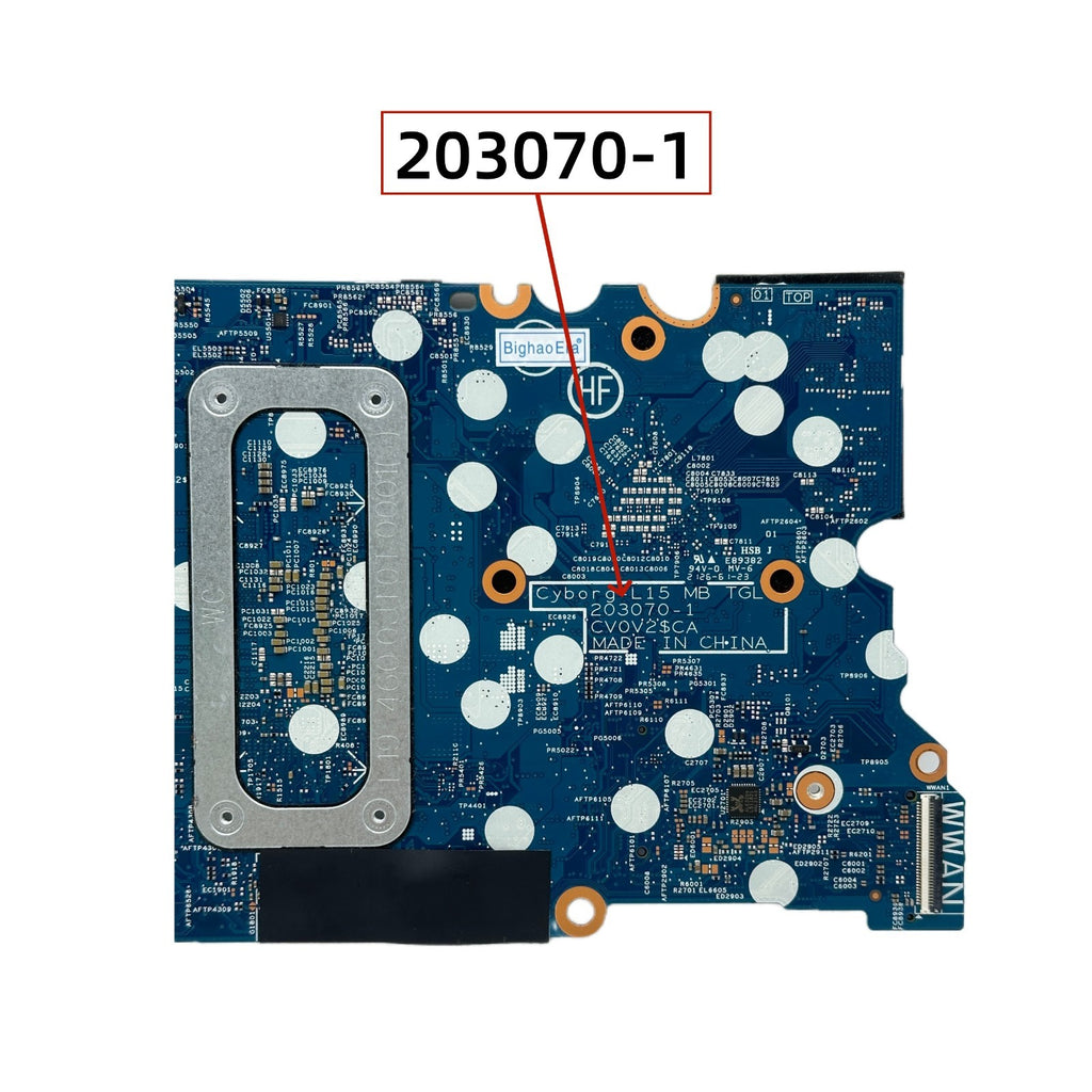 Dell Latitude 3520 Laptop Motherboard With i5-1135G7 CPU UMA 203070-1 CN-0R31RD - Bighao-Era Laptop part