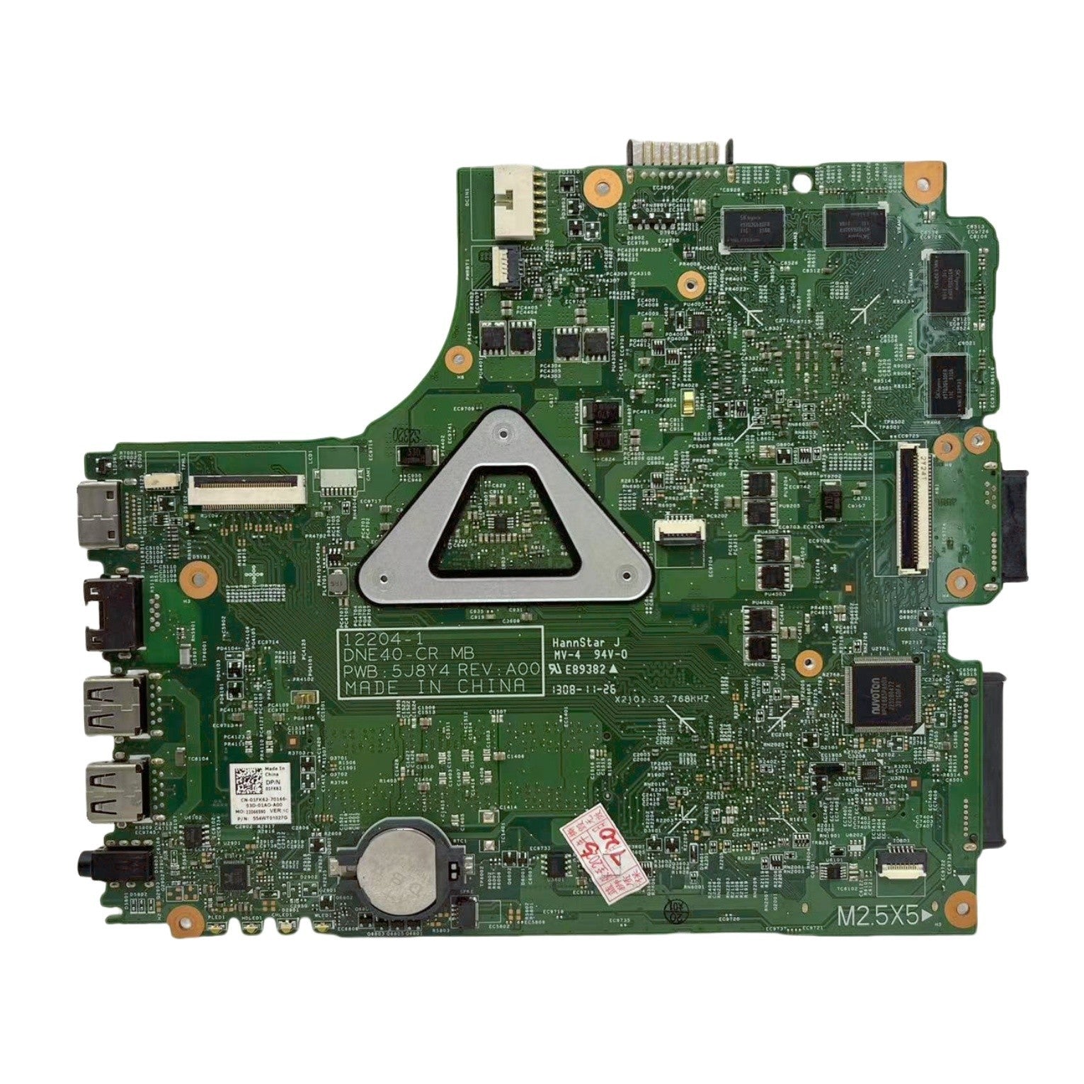 01FK62 12204-1 For Dell Inspiron 14R 5421 HM76 Motherboard GT730M 2G i5-3337U