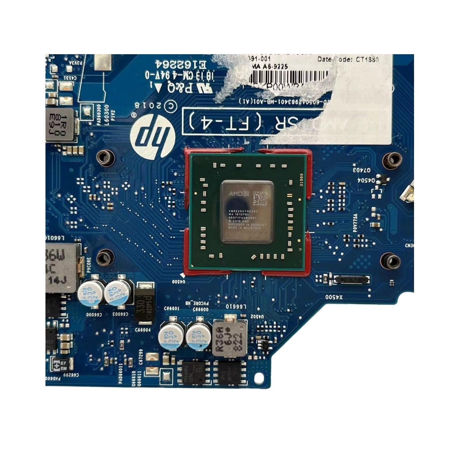 HP 14-CM Laptop Motherboard 6050A2983401 for TPN-I132 with UMA A6-9225 CPU - Bighao-Era Laptop part