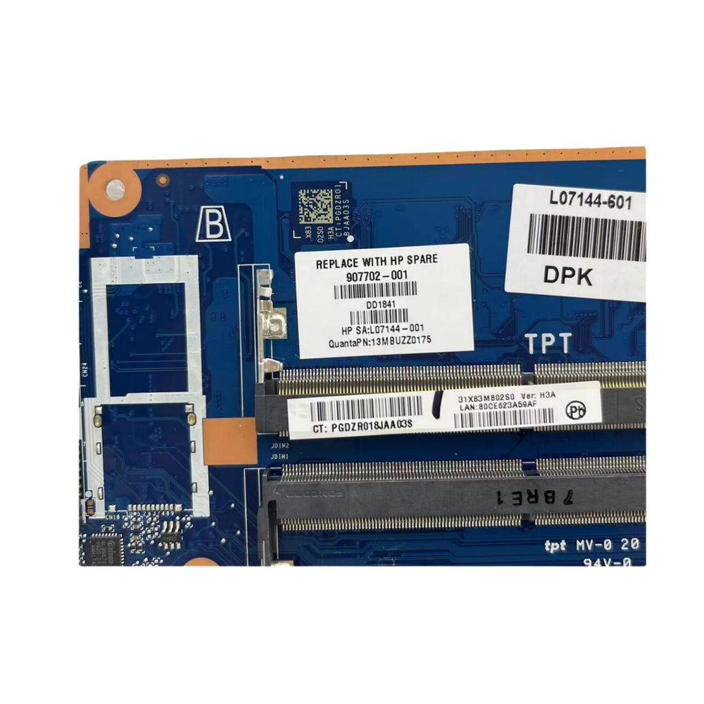 DA0X83MB6H0 UMA For HP ProBook 450 G4 Motherboard i3-7100U 907702-001 907702-601 - Bighao-Era Laptop part