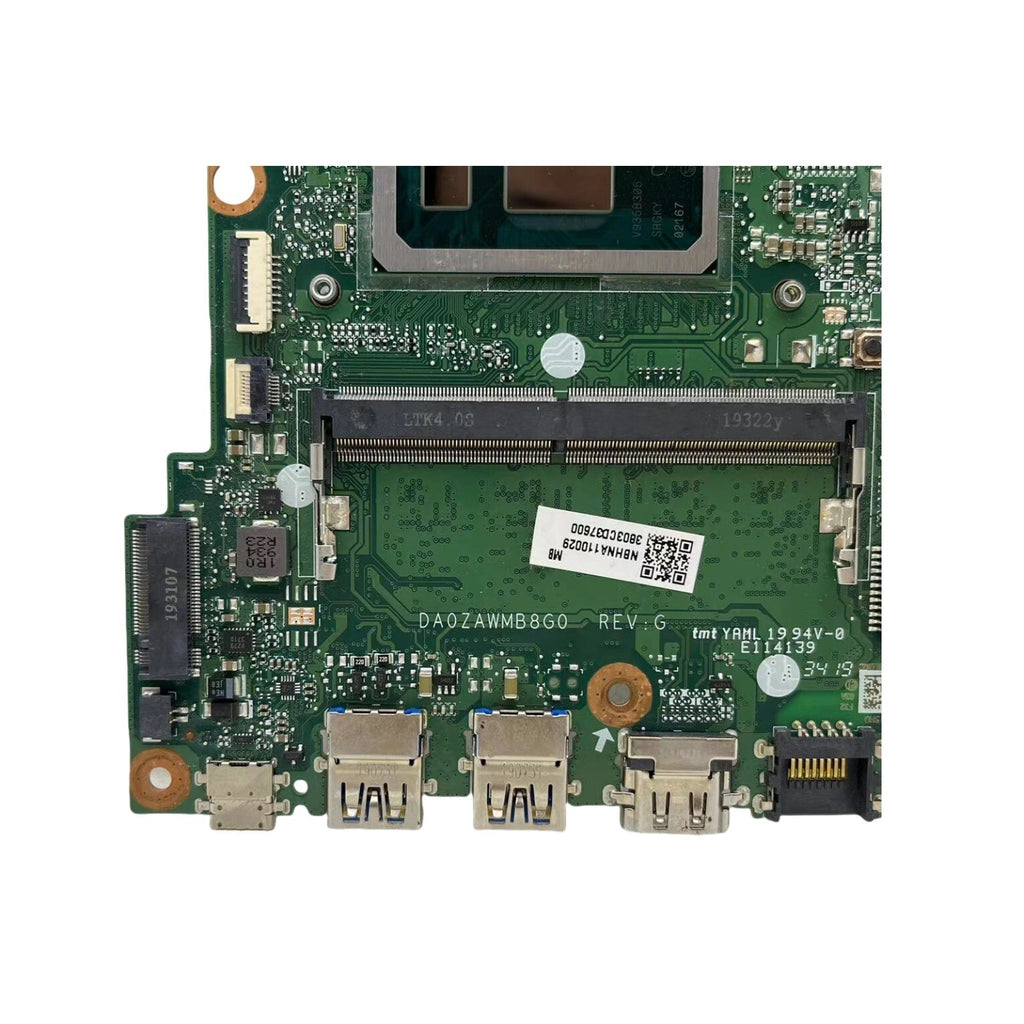 DA0ZAWMB8G0 For Acer Aspire A515-54G Motherboard NBHNA11002 With i5-10210U 4GB - Bighao-Era Laptop part