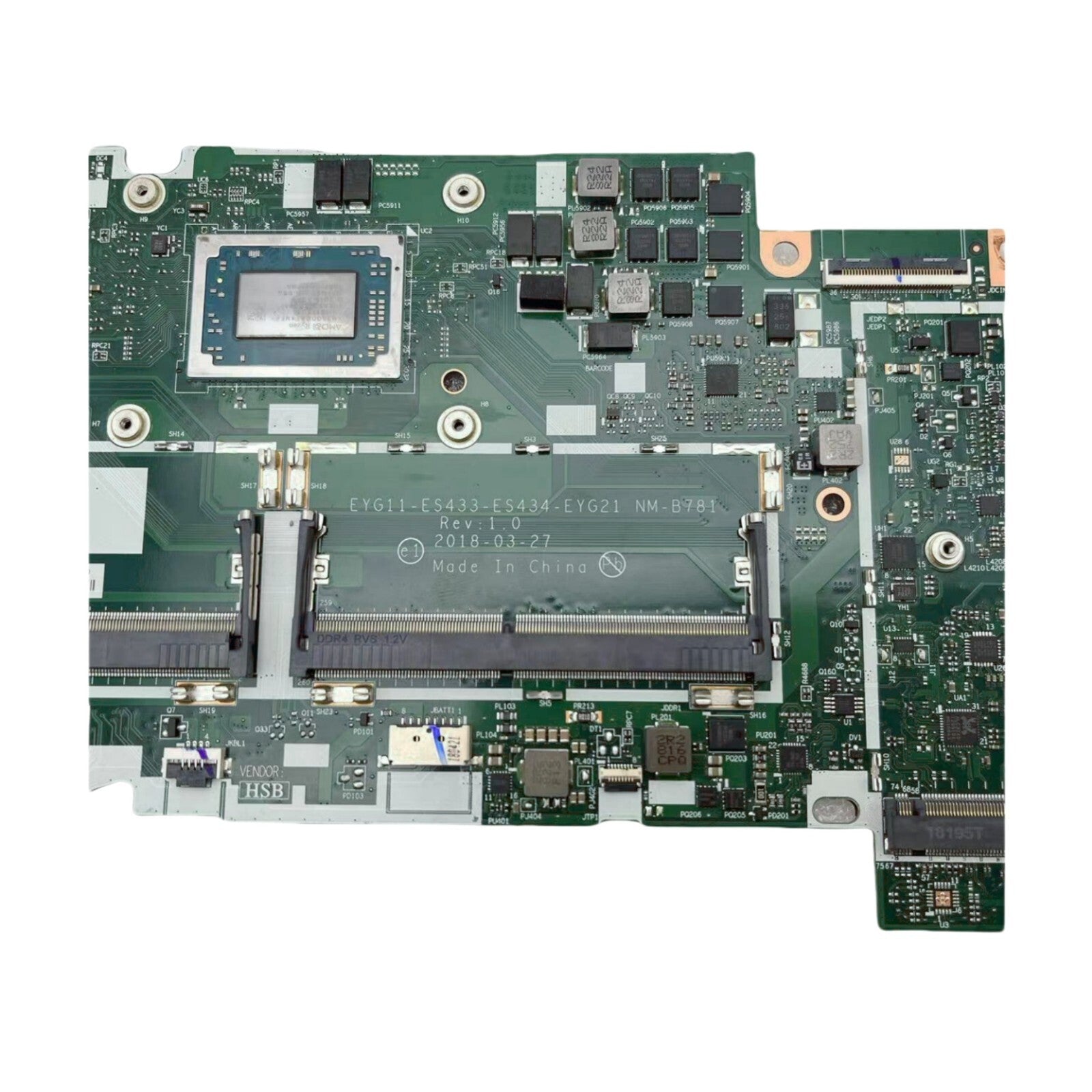 Lenovo Yoga 530-14ARR Motherboard NM-B781 for AMD R3/R5 CPU 5B20R41623 - Bighao-Era Laptop part