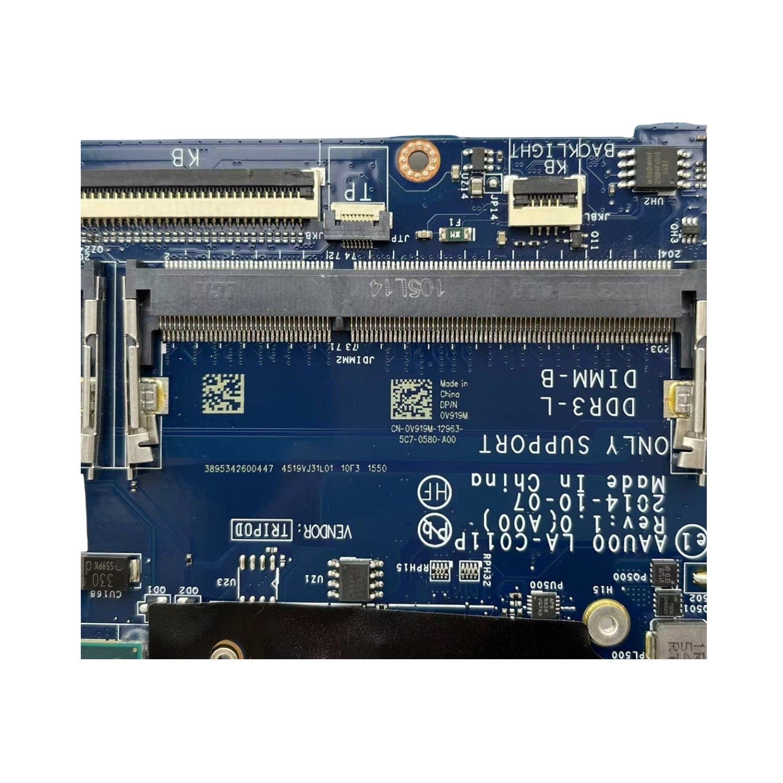 DELL Precision M3800 Motherboard LA-C011P i7-4712HQ 0V919M K1100M 2G GPU - Bighao-Era Laptop part