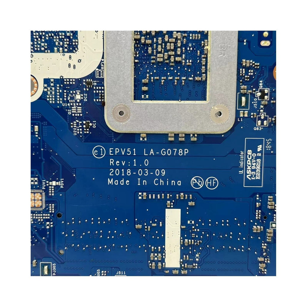 HP 255 G7 Laptop Motherboard LA-G078P with AMD E2-9000e CPU L50006-601 EPV51 - Bighao-Era Laptop part