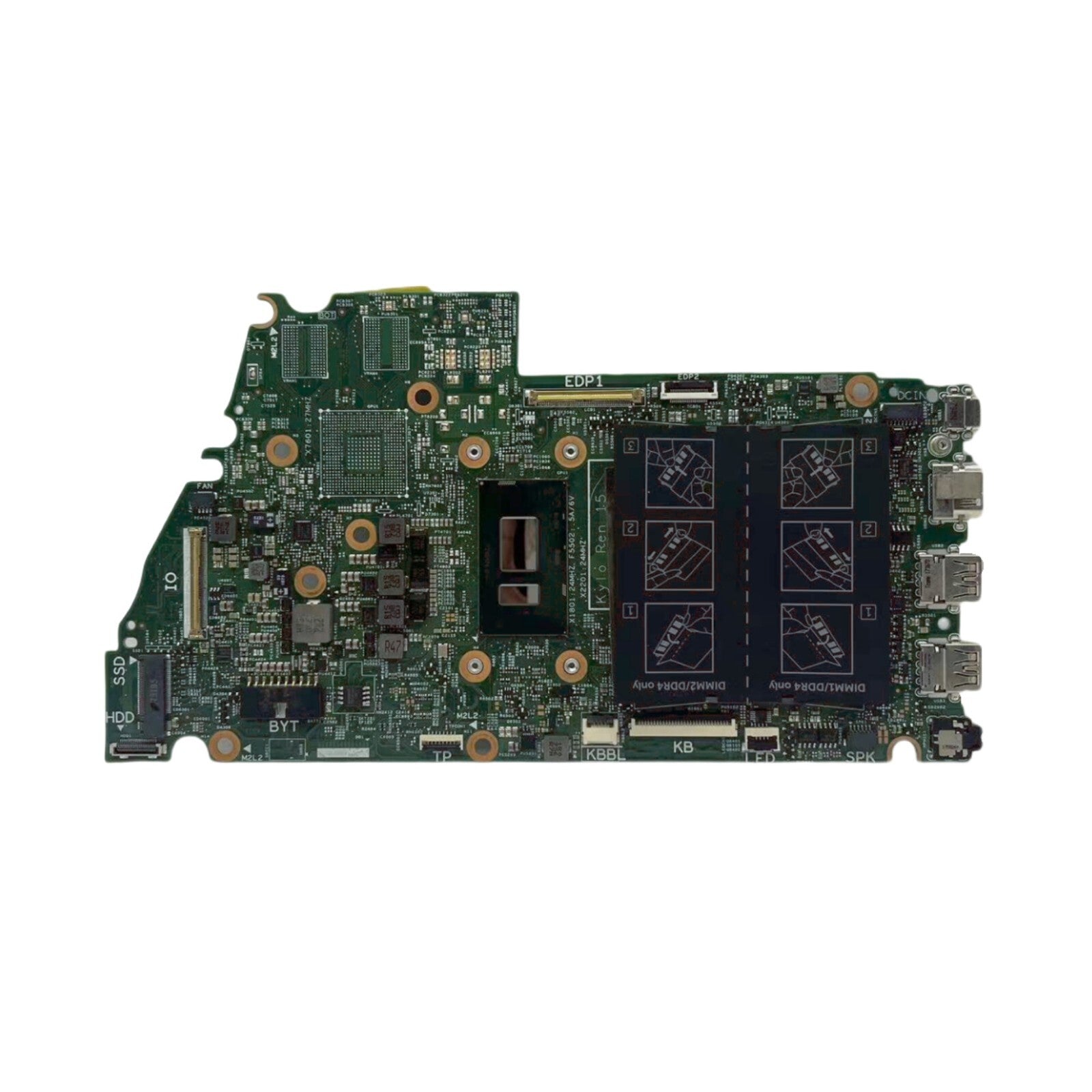 DELL Inspiron 15 7573 Motherboard CN-0WWYYN with Core i7-8550U CPU - Bighao-Era Laptop part