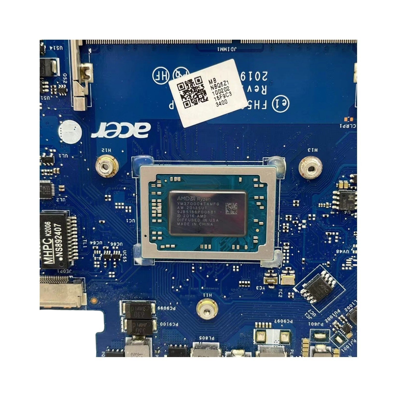 FH50Q LA-J621P Acer AN515-43 Motherboard R7-3750H GTX1650-4G NBQ6Z11002 for High-Performance Gaming - Bighao-Era Laptop part