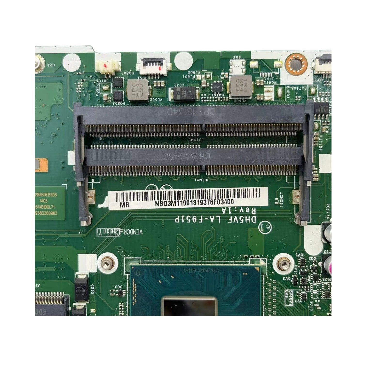 Acer Nitro AN515-52 Motherboard LA-F951P GTX1050 4GB-GPU i7-8750H NBQ3M11001 - Bighao-Era Laptop part
