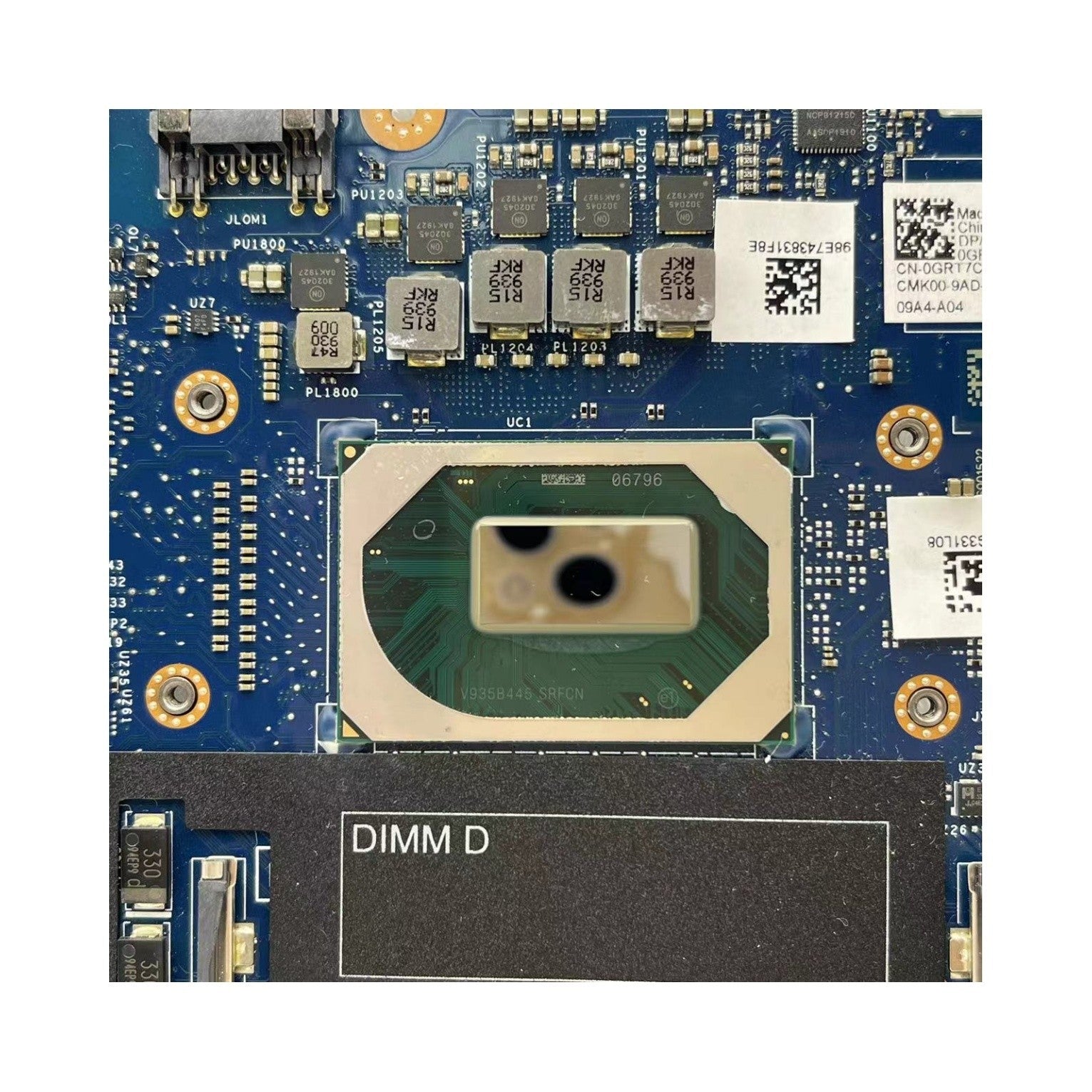 Dell Precision 7540 Motherboard LA-H271P CN-0GRT7C 0GRT7C for i7-9850H Upgrade - Bighao-Era Laptop part
